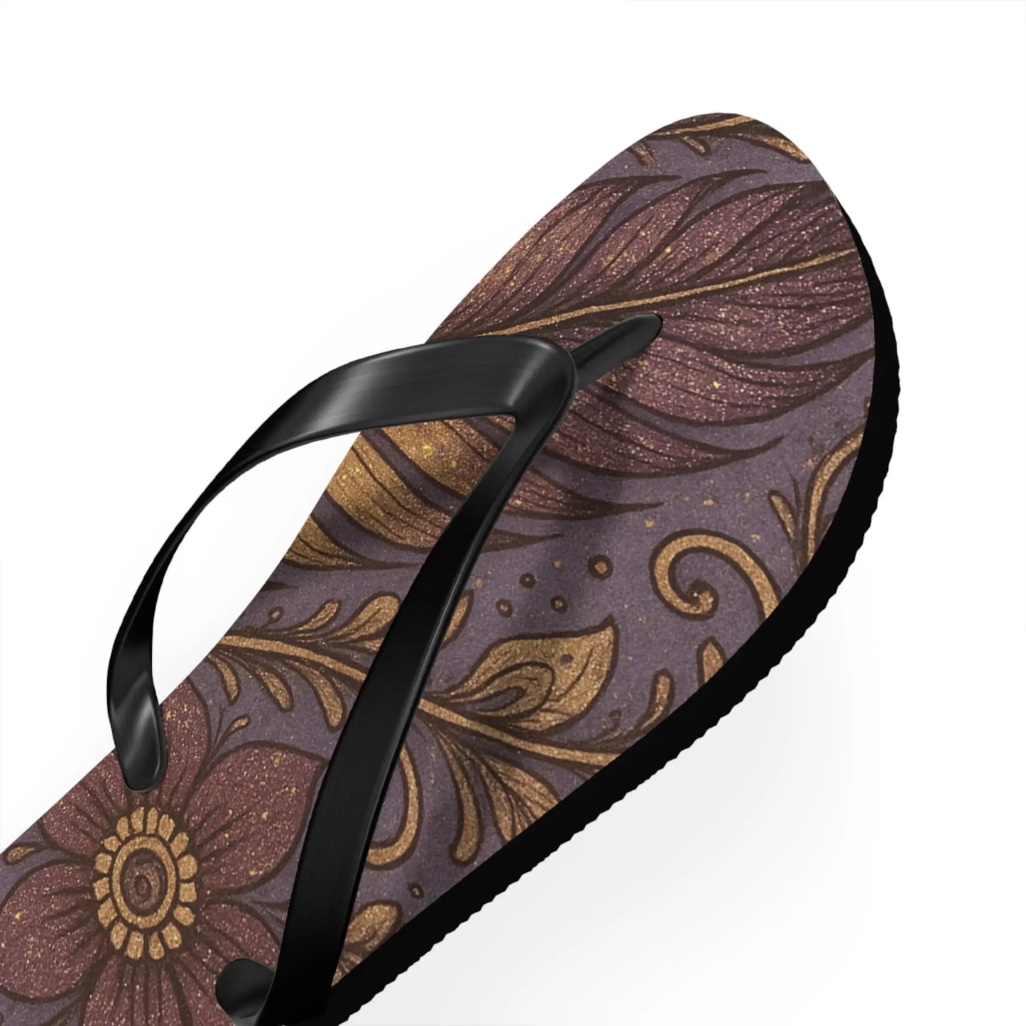 Bohemian Flip Flops | Vibrant Summer Sandals, Beach Footwear, Outdoor Style, Vacation Essentials, Festival Ready Printify