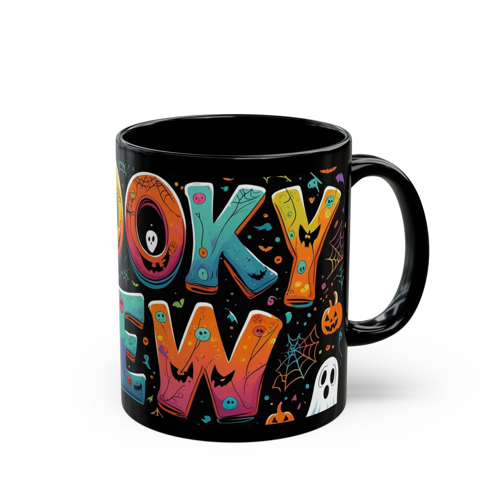 Spooky Crew Mug - Halloween Coffee Cup for Ghoulish Gatherings, Trick-or-Treating, Fall Decor, Gifts for Friends, Halloween Party Printify