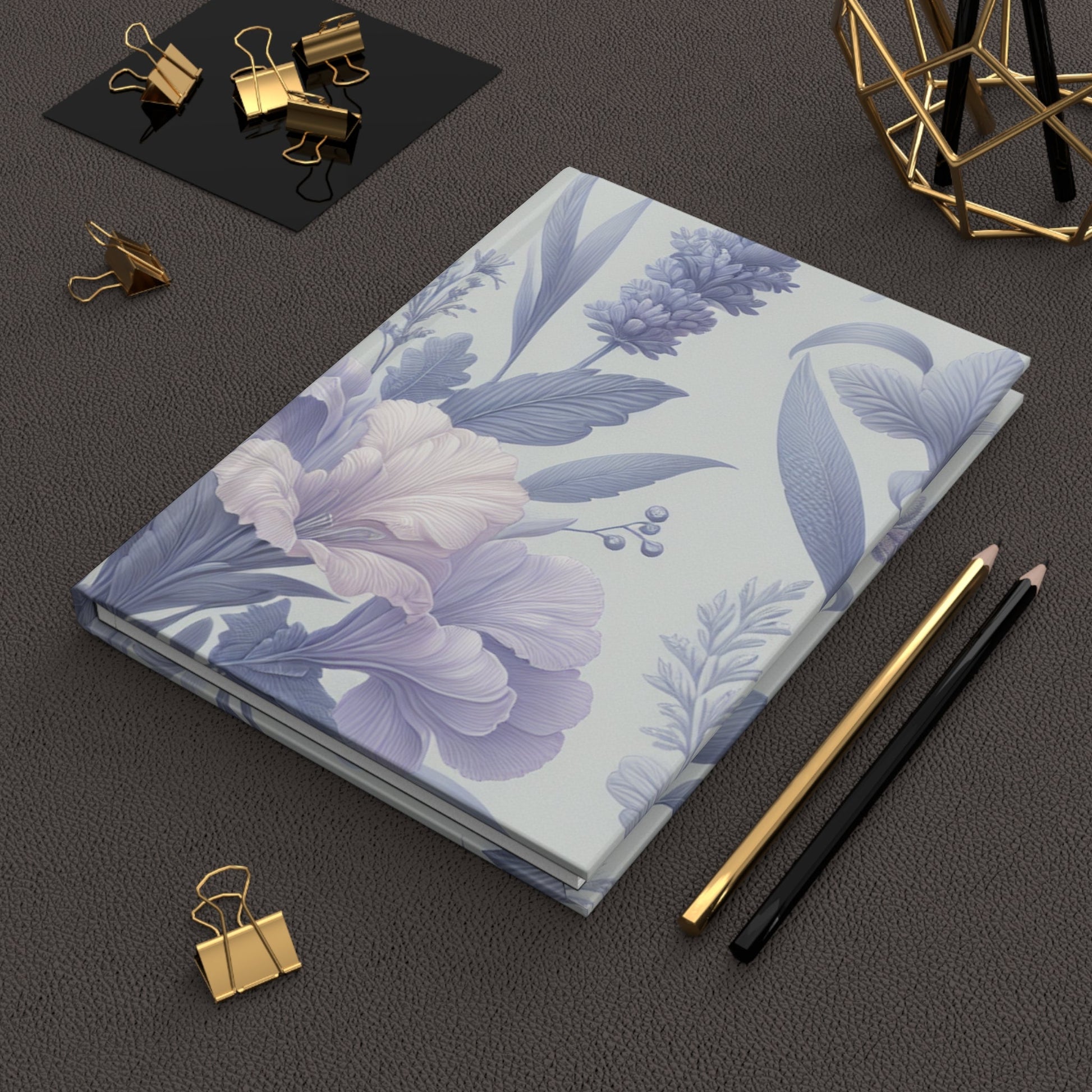 Floral Hardcover Journal with Matte Finish | Nature-Inspired Notebook for Writers, Artists, and Students | Perfect Gift for [...] Printify