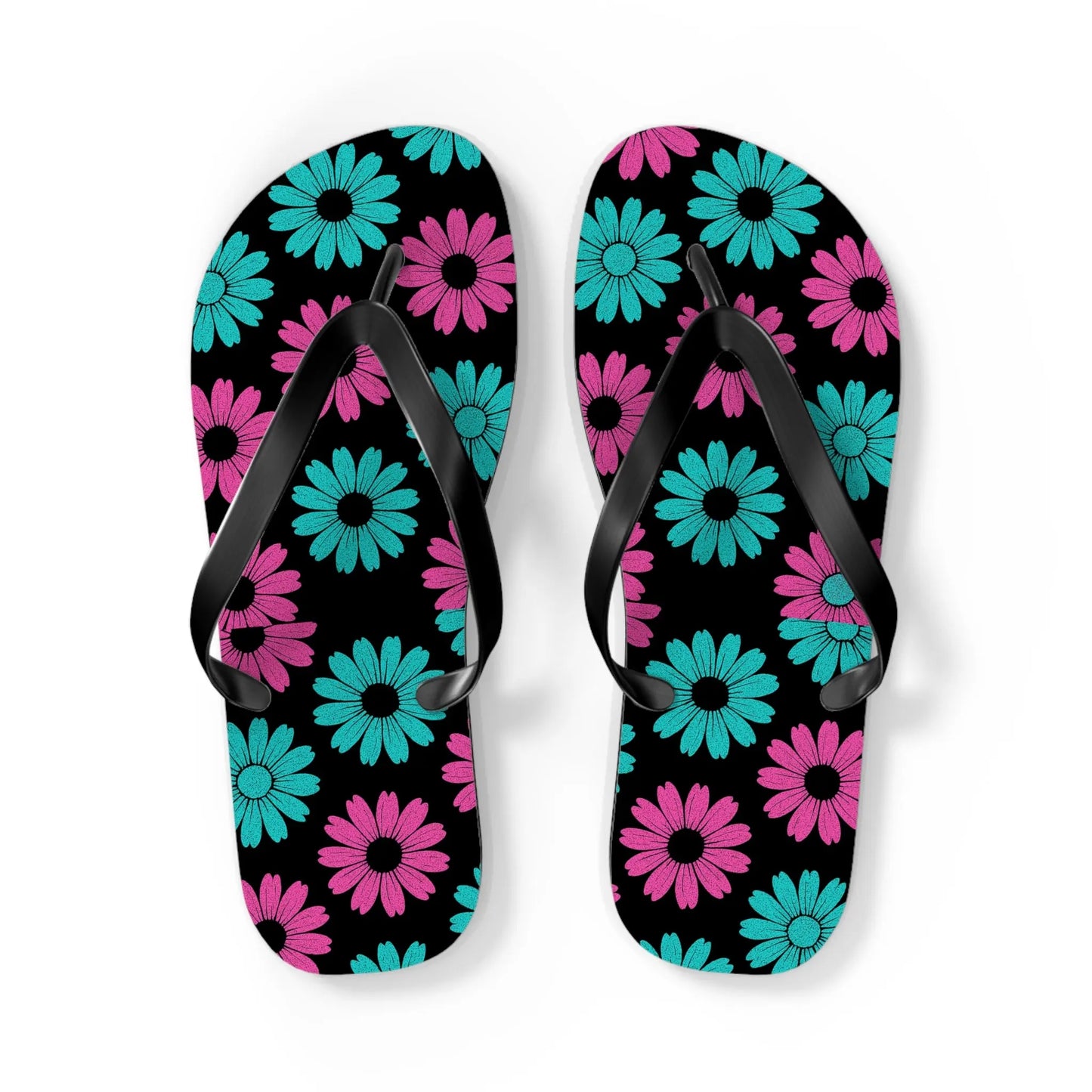 Flip Flops - Pop Art Floral Design Printify