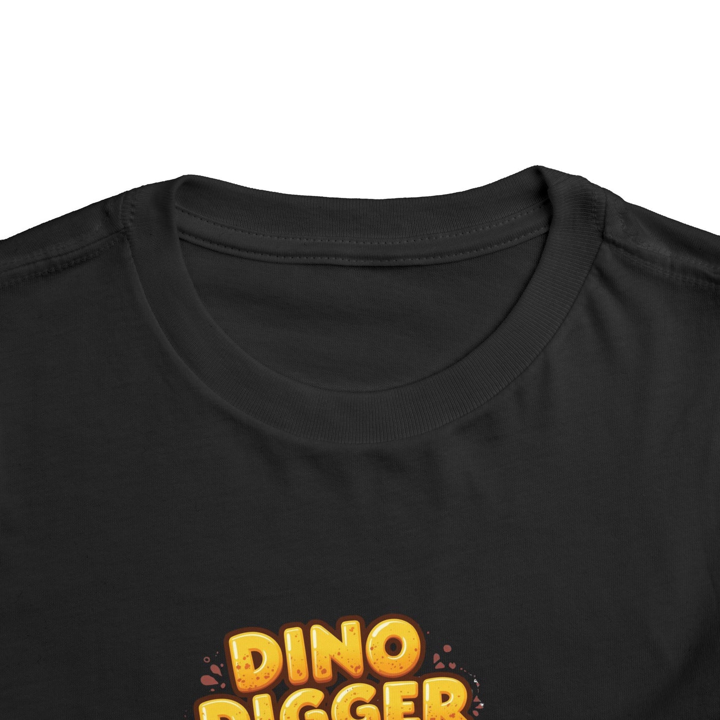 Dino Digger Toddler Tee - Fun Dino Excavator T-Shirt, Kids Gift, Birthday Outfit, Playwear, Cute Dinosaur Apparel
