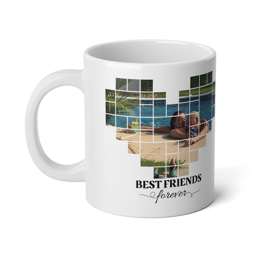 Mug Puzzle Heart Customizable Picture Text