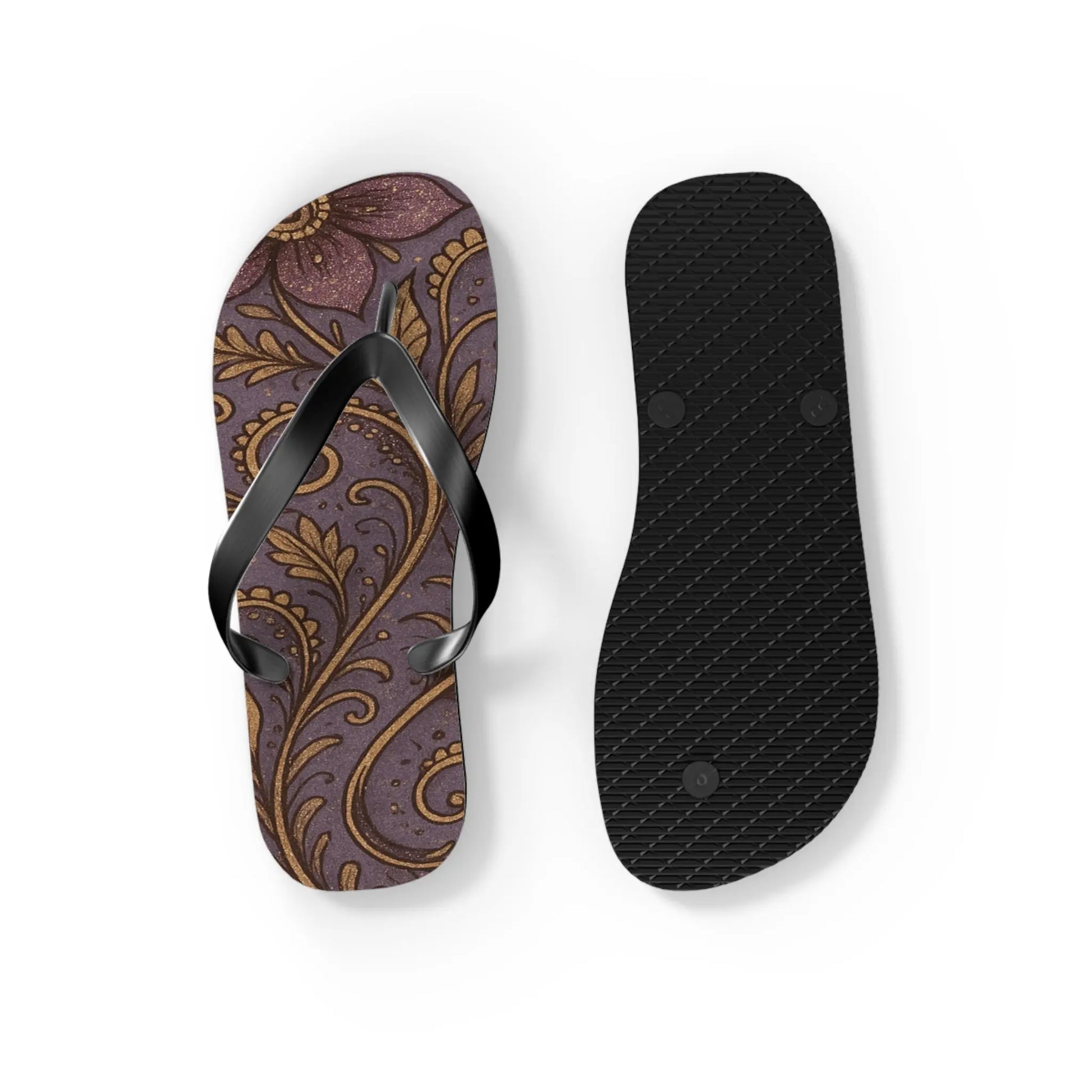 Bohemian Flip Flops | Vibrant Summer Sandals, Beach Footwear, Outdoor Style, Vacation Essentials, Festival Ready Printify
