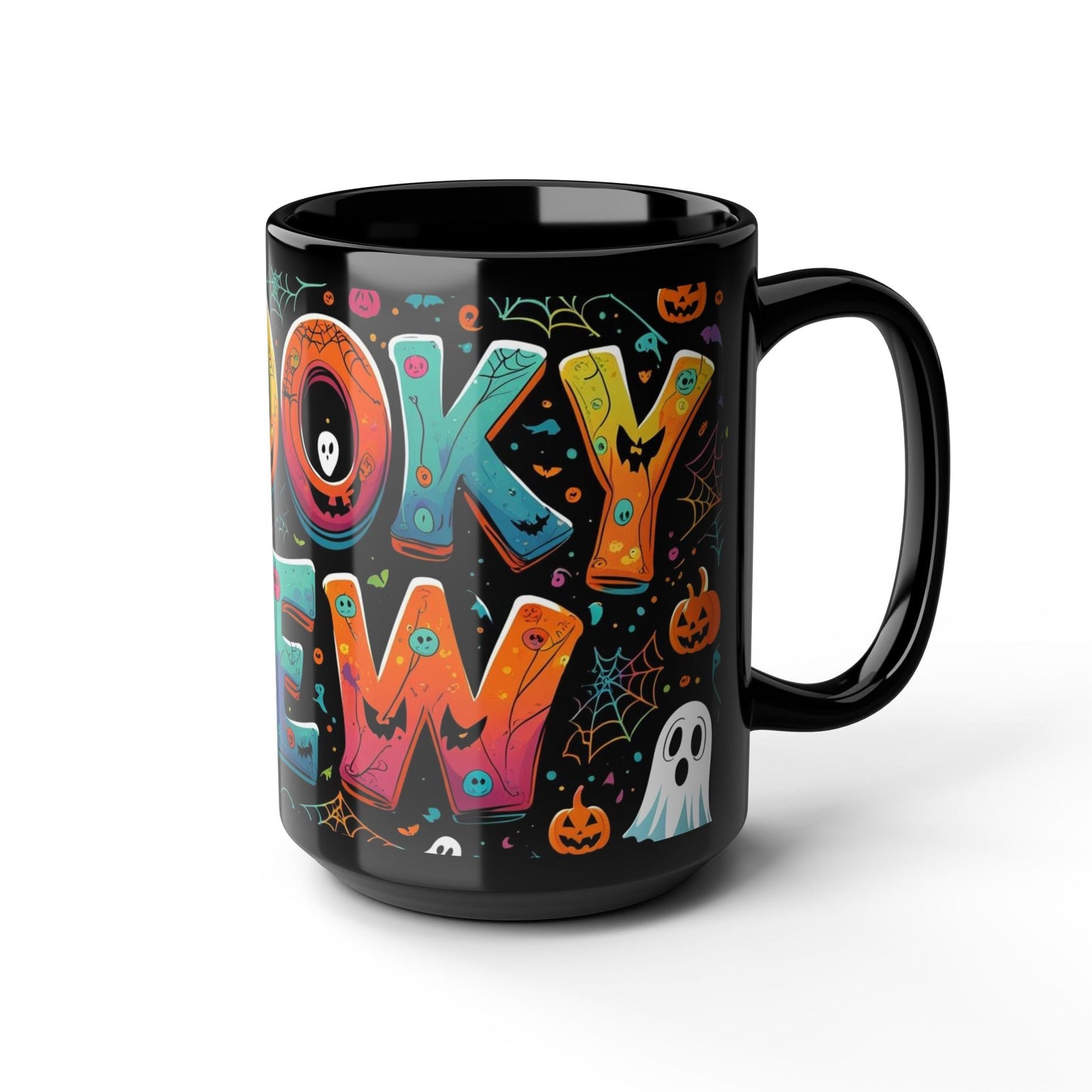 Spooky Crew Mug - Halloween Coffee Cup for Ghoulish Gatherings, Trick-or-Treating, Fall Decor, Gifts for Friends, Halloween Party Printify