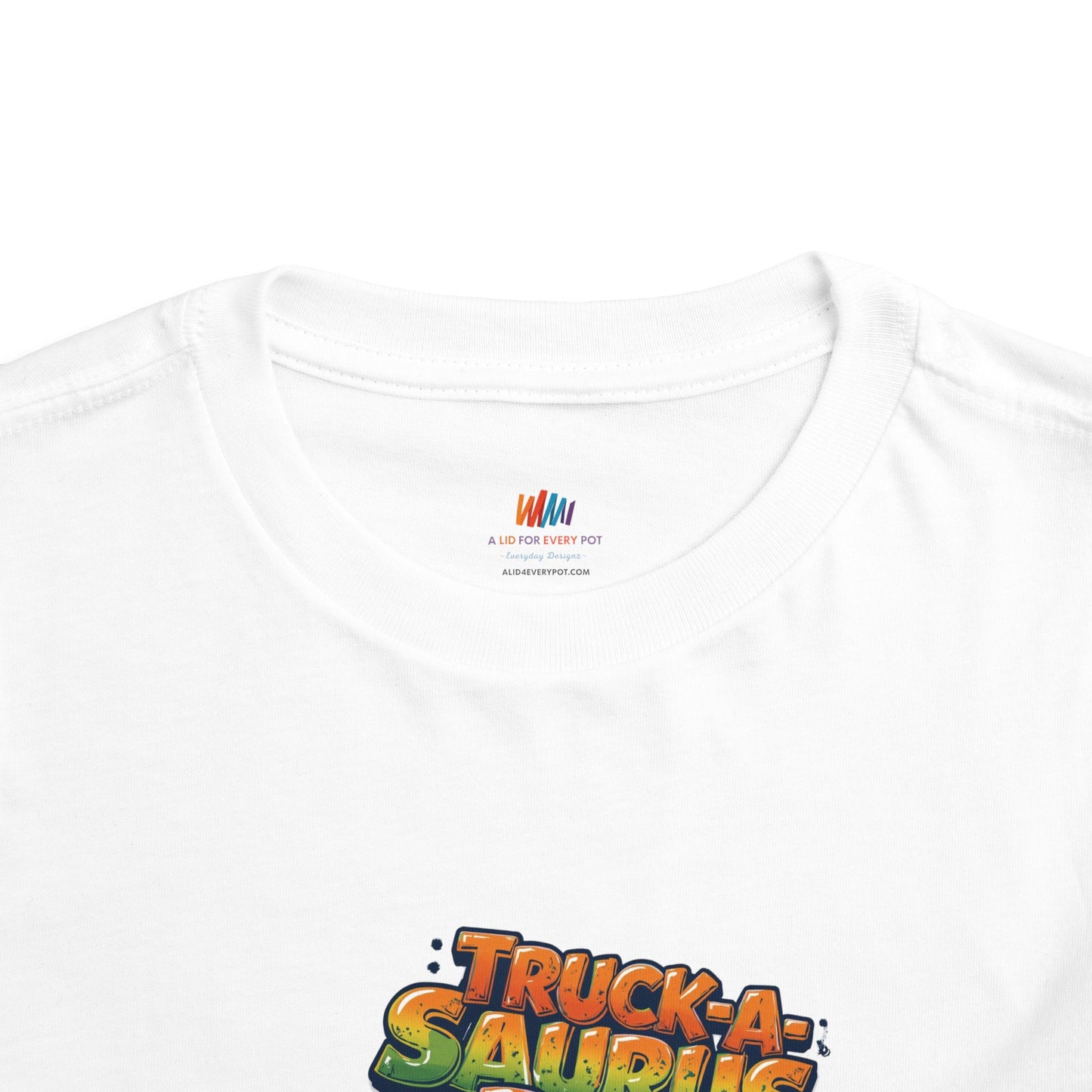 Truck-a-Saurus Rex Kids Tee | Fun Dinosaur T-Shirt, Toddler Gift, Birthday Outfit, Playtime, Summer Wear, Dino Lover Shirt