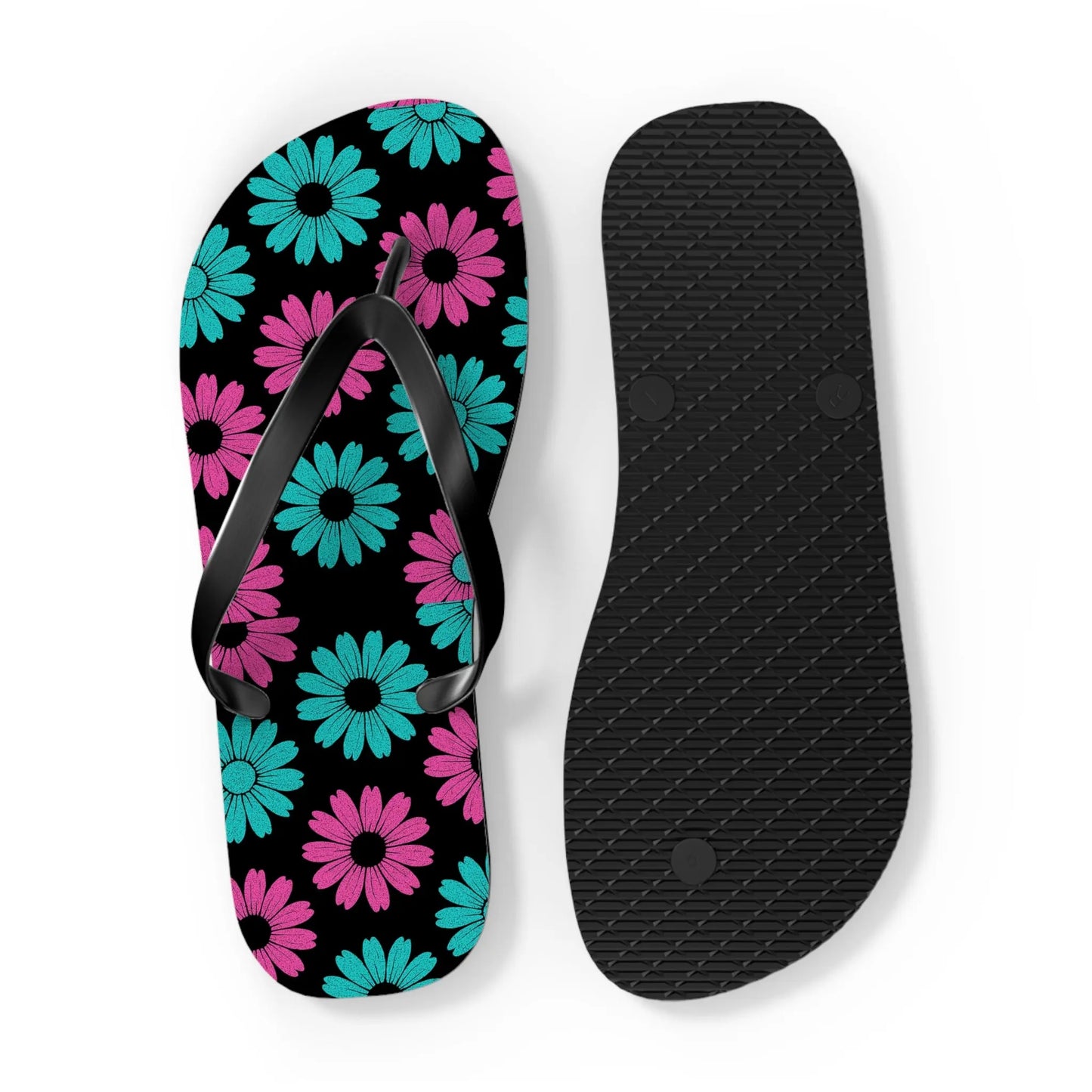 Flip Flops - Pop Art Floral Design Printify