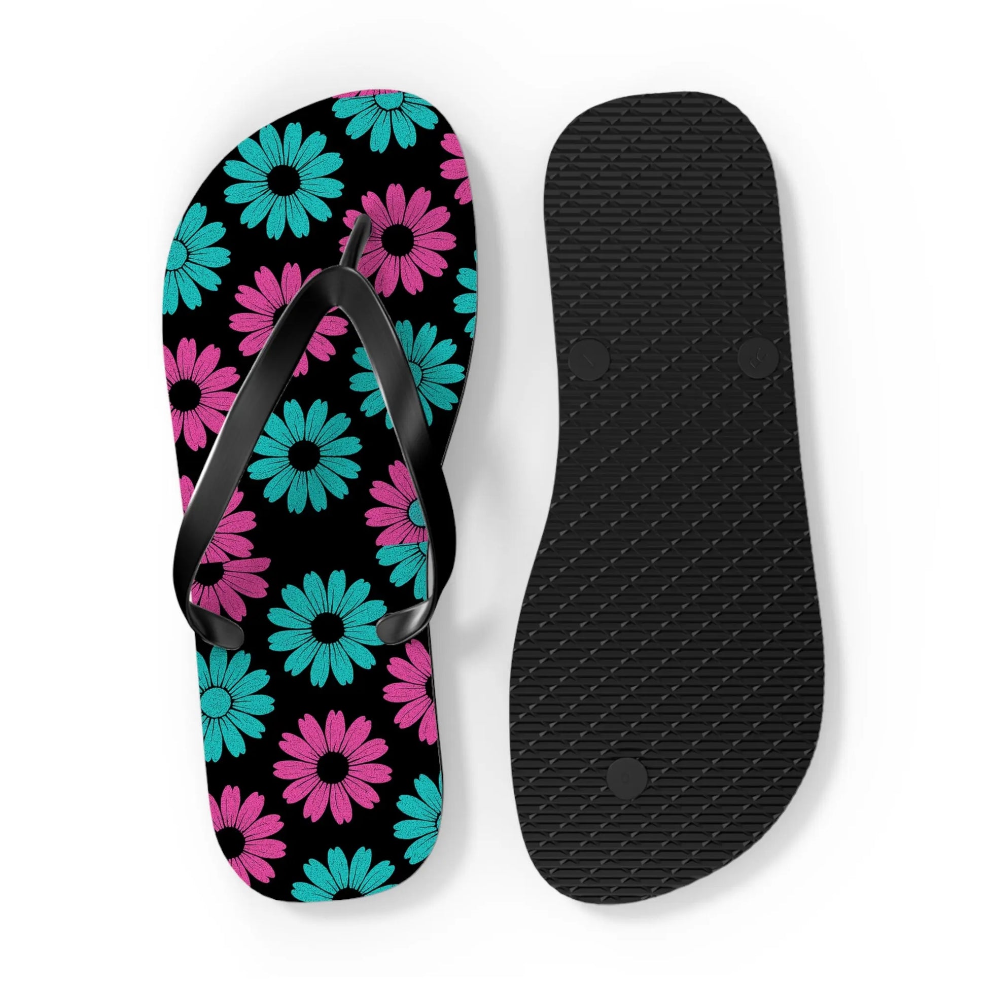 Flip Flops - Pop Art Floral Design Printify