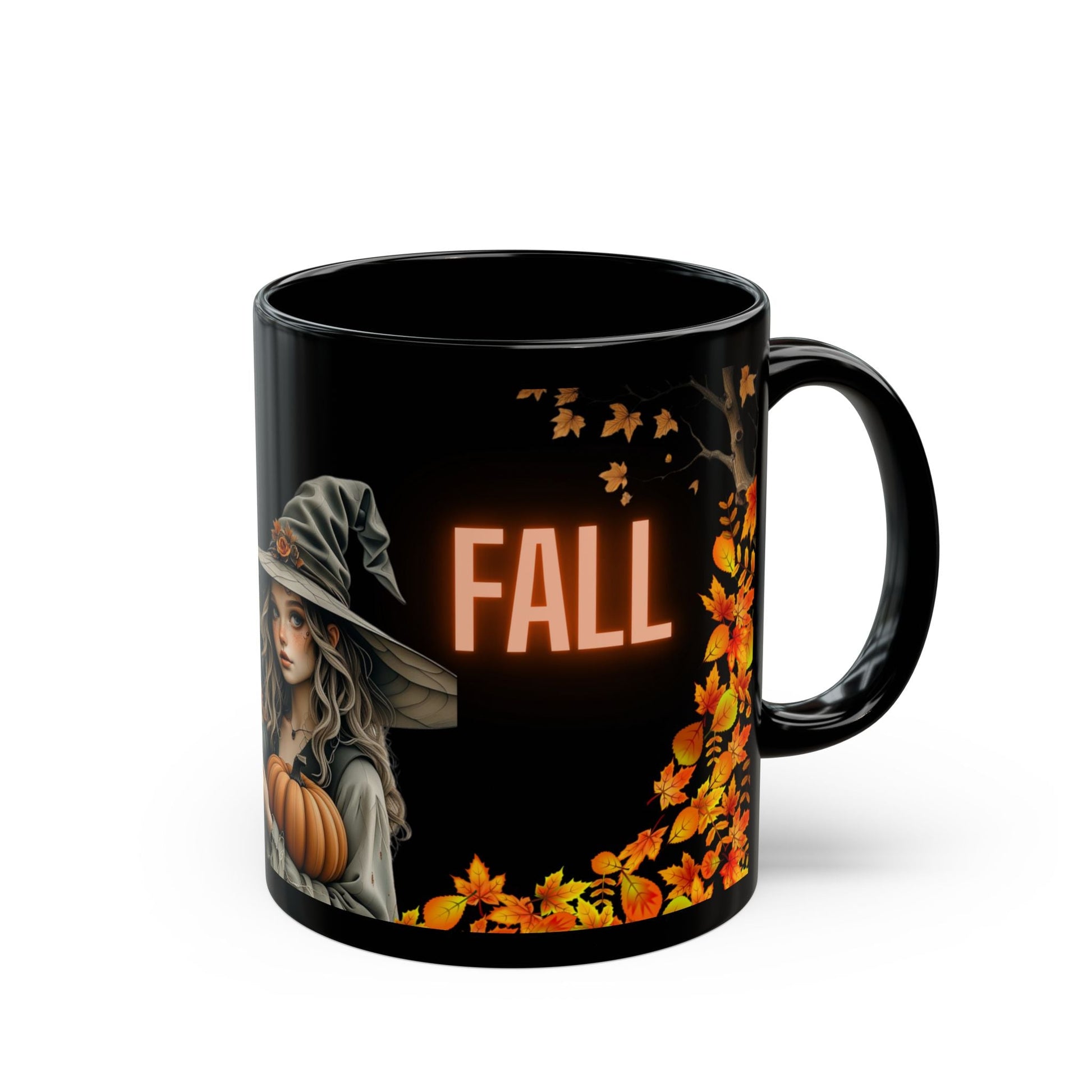 Spooky Fall Witch Mug Printify