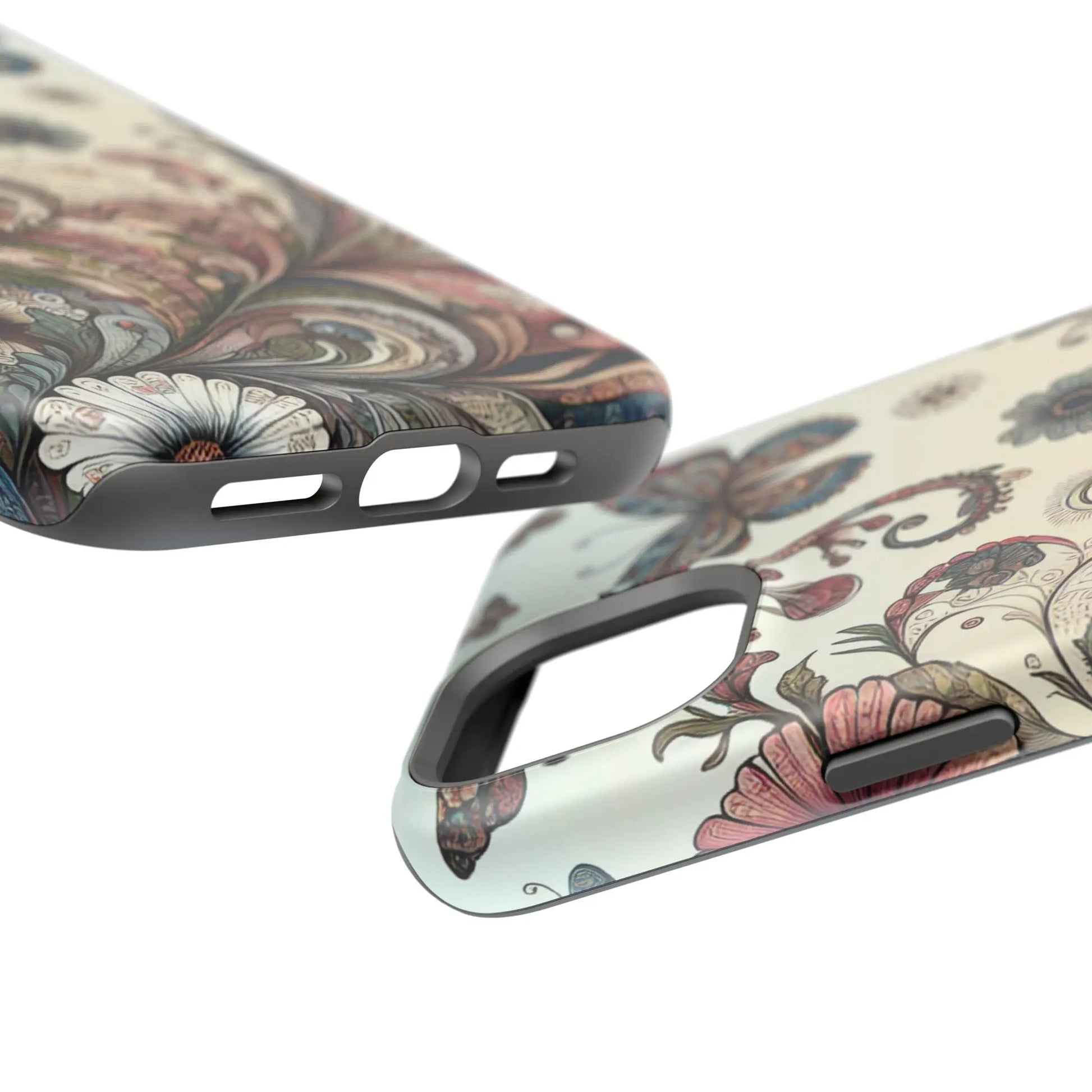 Phone Cases Whimsical Butterflies and Sunflowers Design Printify