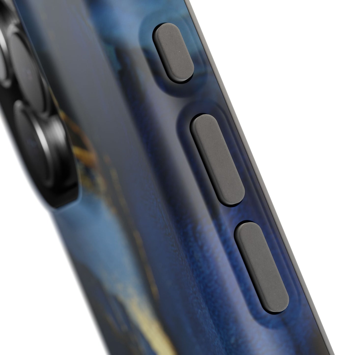 Phone Case - Blue and Gold 8k HD Design - Magnetic Tough Cases Printify