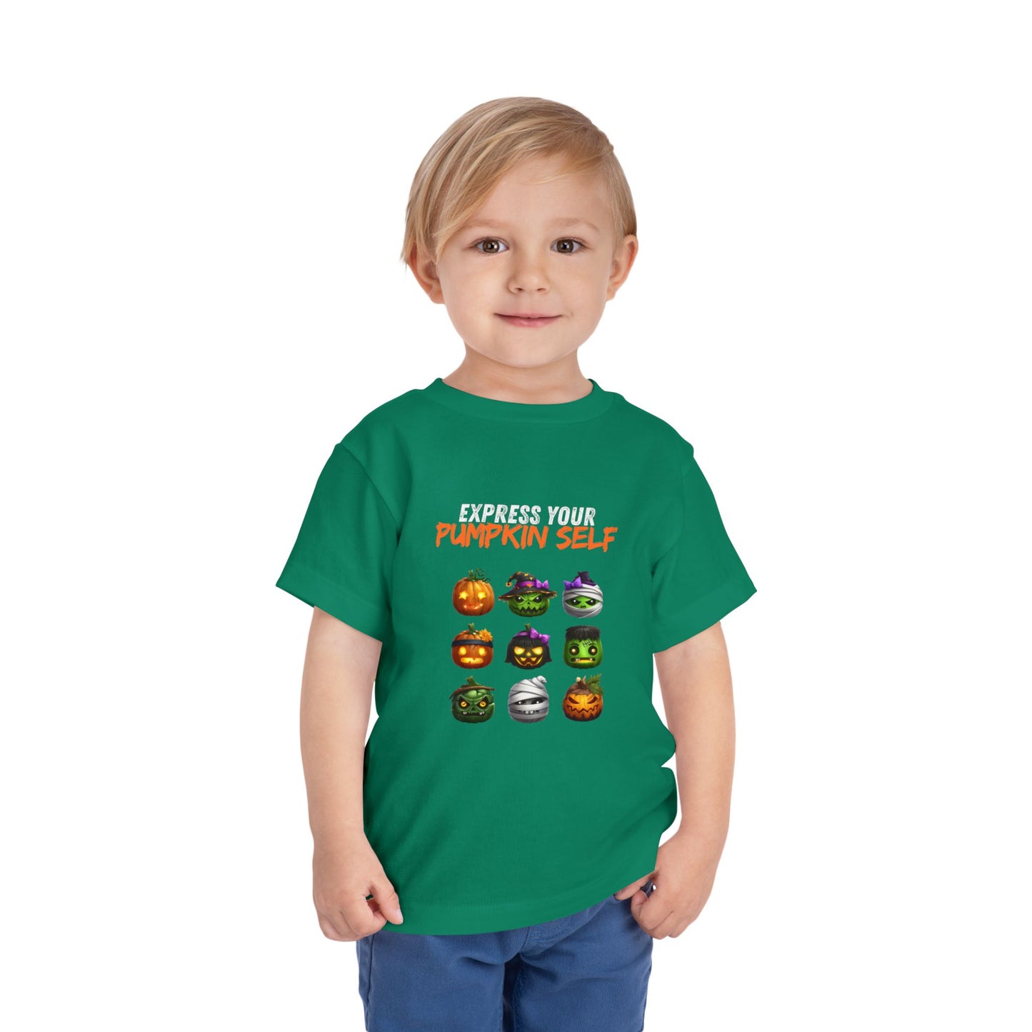 Toddler Halloween Pumpkin Tee, Kids Halloween T-Shirt, Cute Pumpkin Shirt, Toddler Pumpkin Self Tee, Trick or Treat Outfit, Fall [...]