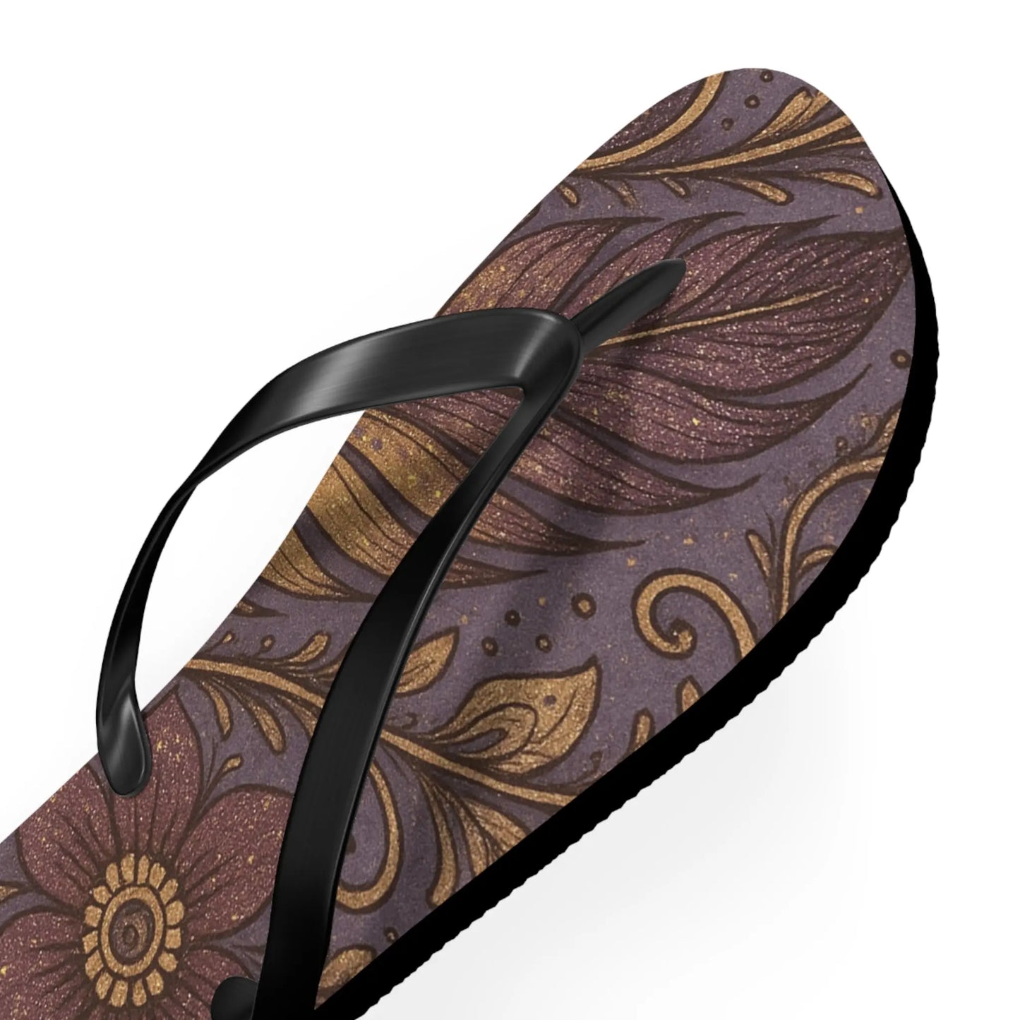 Bohemian Flip Flops | Vibrant Summer Sandals, Beach Footwear, Outdoor Style, Vacation Essentials, Festival Ready Printify