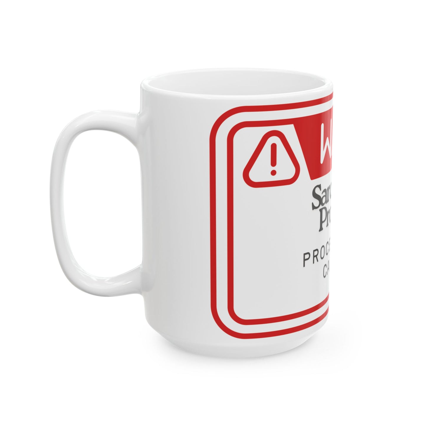 Warning Mug, Funny Coffee Cup, Sarcastic Tea Mug, Sassy Office Gift, Snarky Kitchen Decor, Novelty Cup for Friends