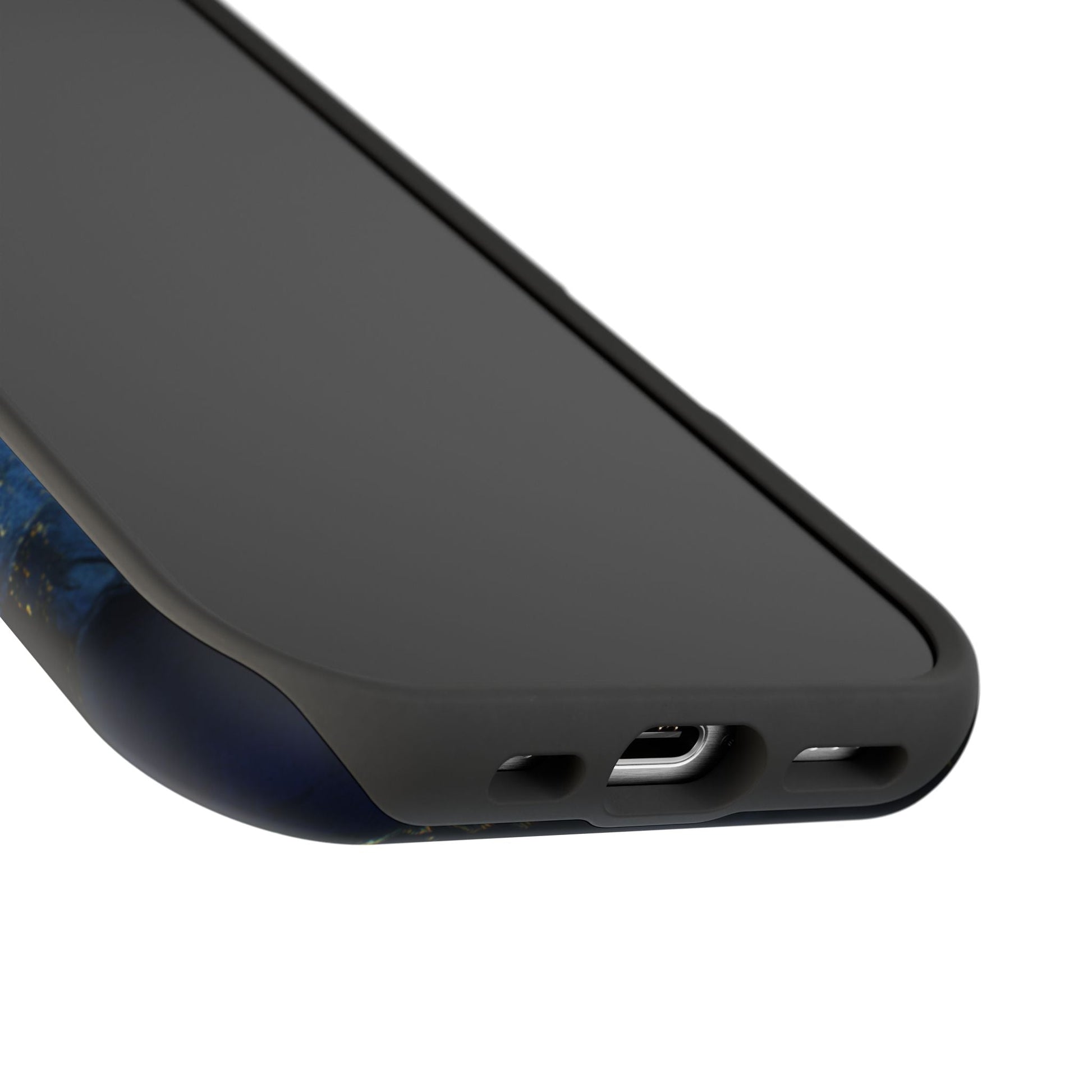 Phone Case - Blue and Gold 8k HD Design - Magnetic Tough Cases Printify