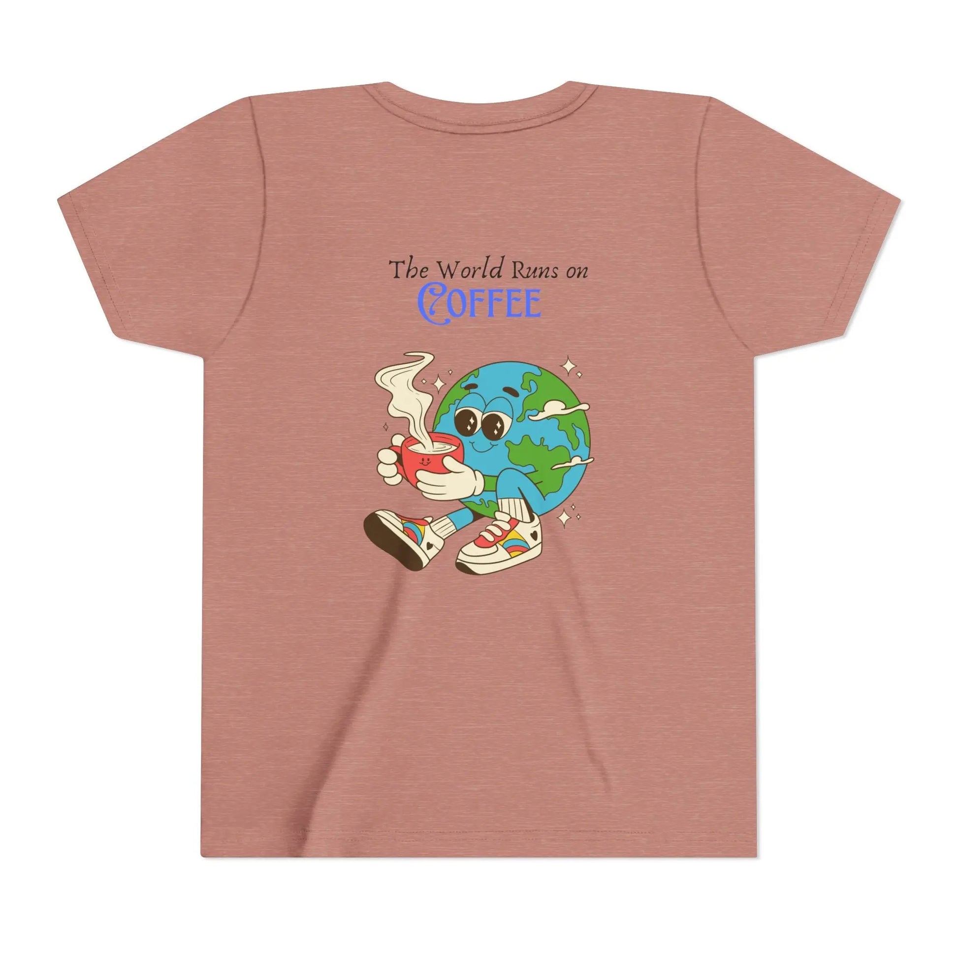 Youth Short Sleeve Tee - Fun and Playful Kids Shirt, Perfect for Pizza Lovers, Coffee Enthusiasts, Gifts for Birthdays and Holidays Printify