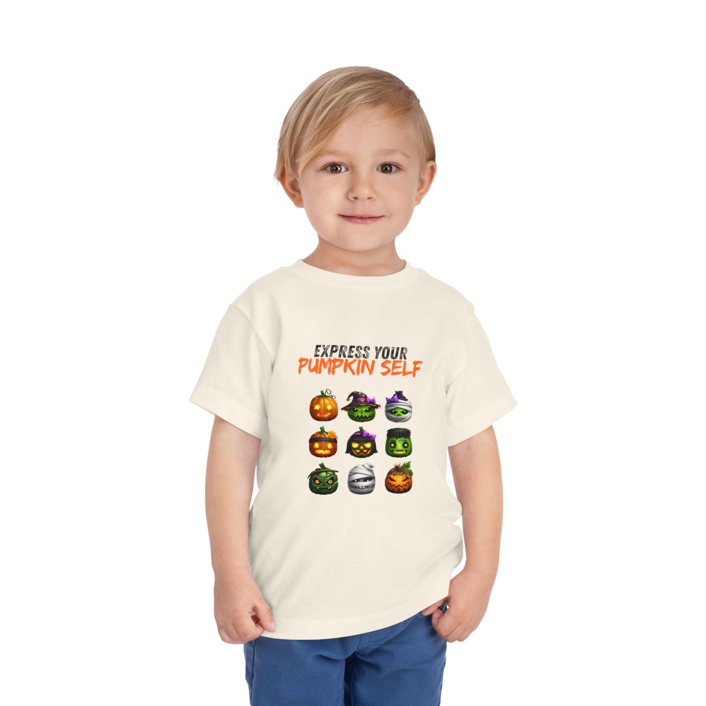 Toddler Halloween Pumpkin Tee, Kids Halloween T-Shirt, Cute Pumpkin Shirt, Toddler Pumpkin Self Tee, Trick or Treat Outfit, Fall [...]