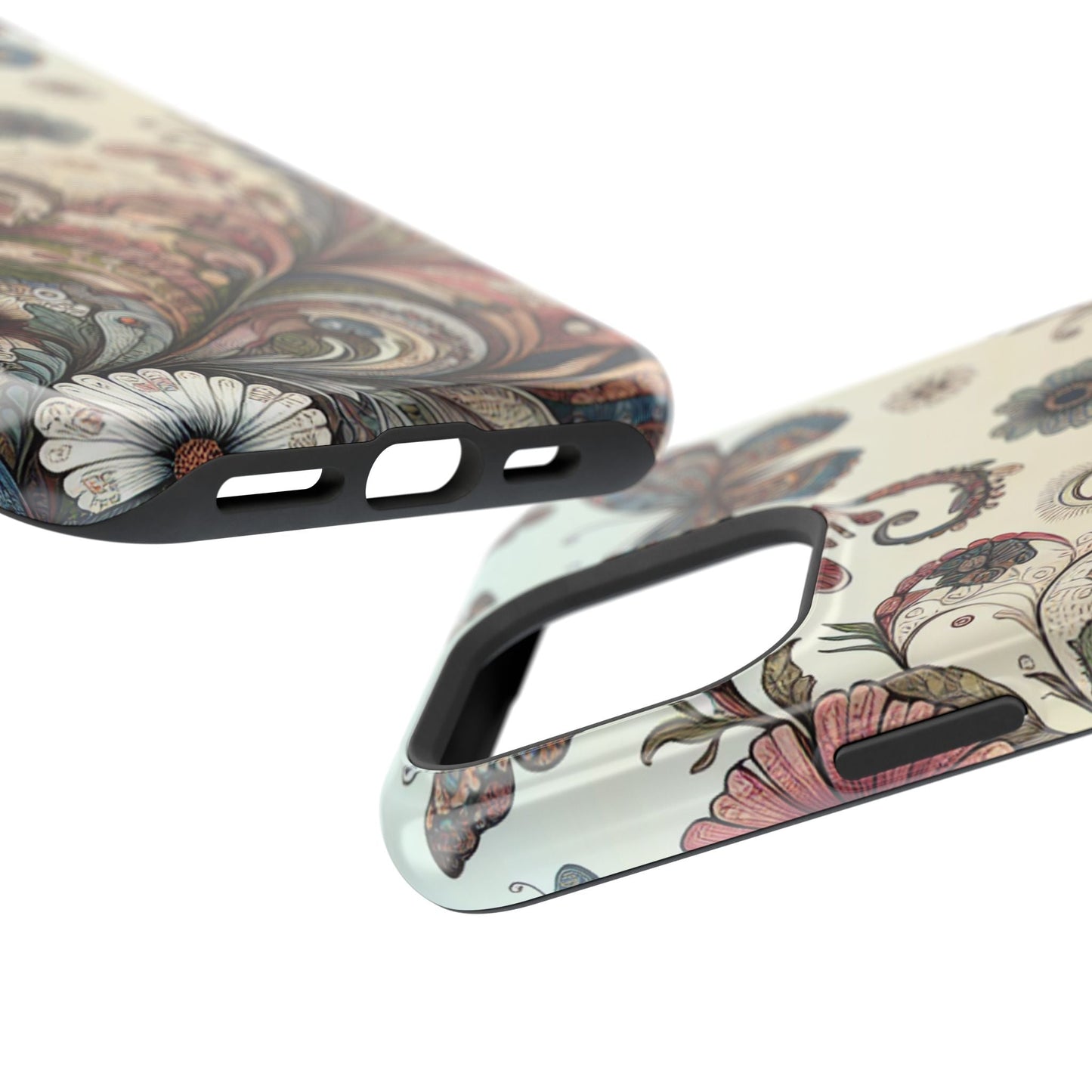 Phone Cases Whimsical Butterflies and Sunflowers Design Printify