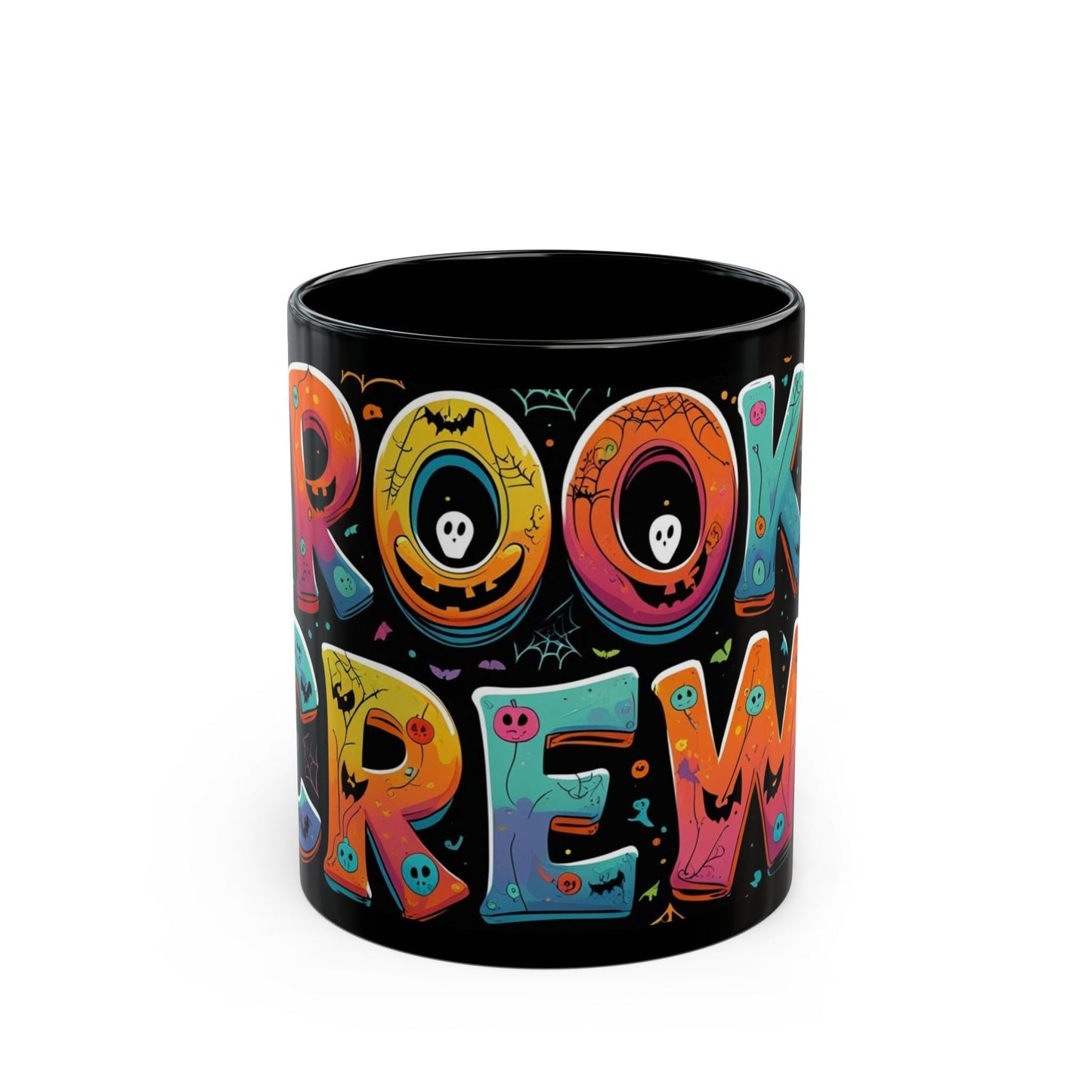 Spooky Crew Mug - Halloween Coffee Cup for Ghoulish Gatherings, Trick-or-Treating, Fall Decor, Gifts for Friends, Halloween Party Printify