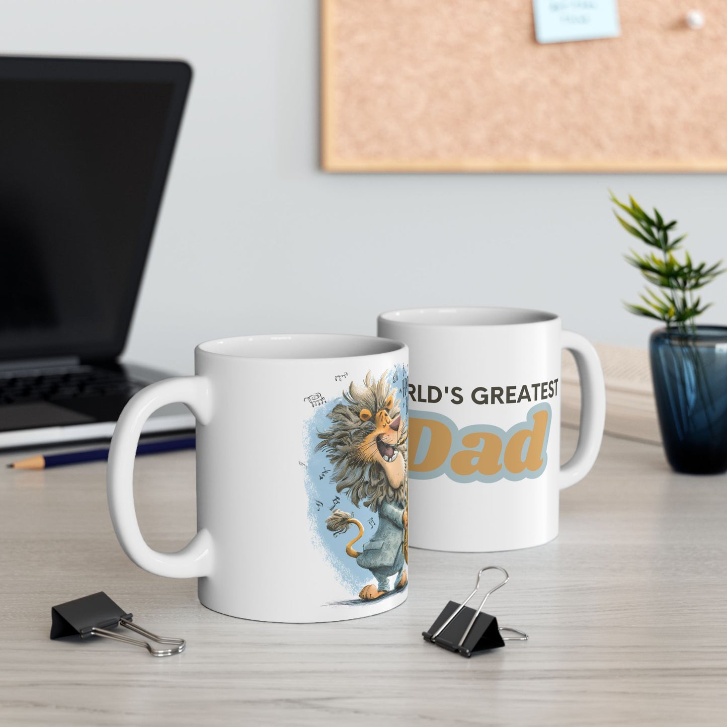 Customizable Birthday Lion Mug
