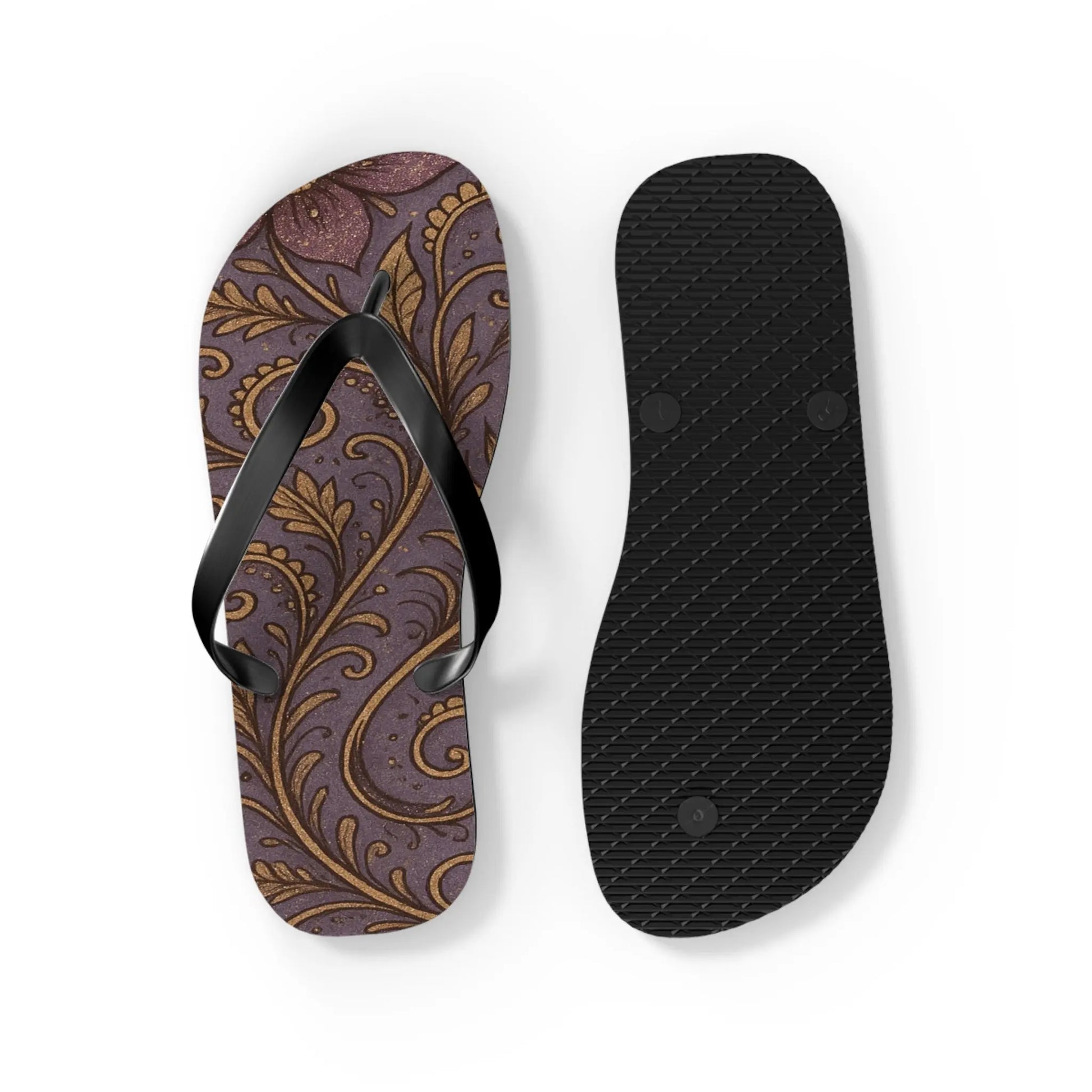 Bohemian Flip Flops | Vibrant Summer Sandals, Beach Footwear, Outdoor Style, Vacation Essentials, Festival Ready Printify