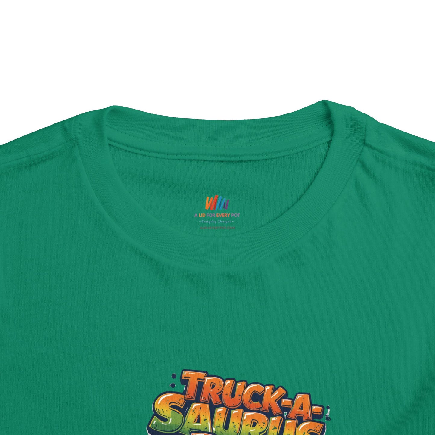 Truck-a-Saurus Rex Kids Tee | Fun Dinosaur T-Shirt, Toddler Gift, Birthday Outfit, Playtime, Summer Wear, Dino Lover Shirt