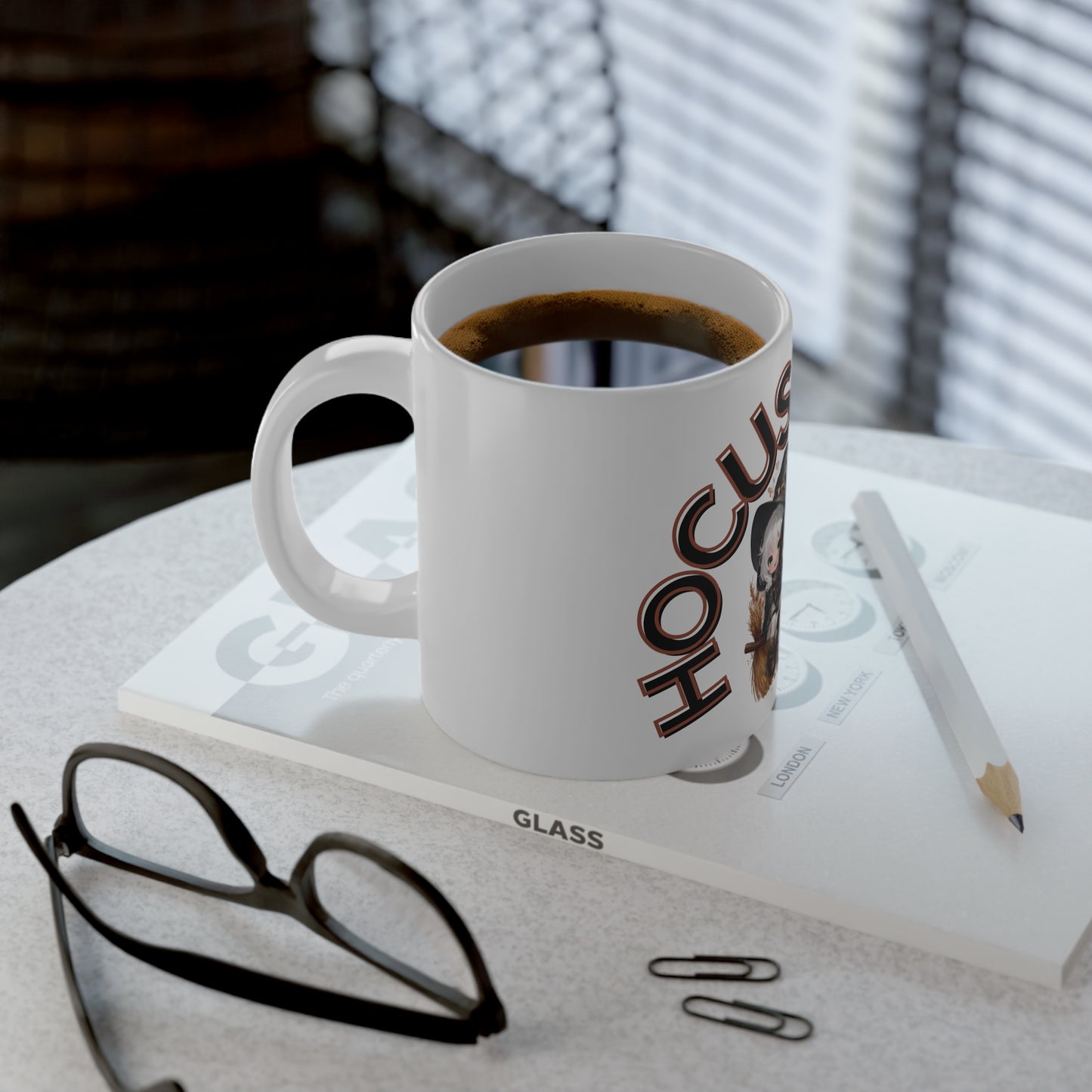 Halloween Hocus Pocus Jumbo Mug, 20oz, Caffeine Lovers Cup, Witchy Kitchen Decor, Gift for Fans, Autumn Tea Mug