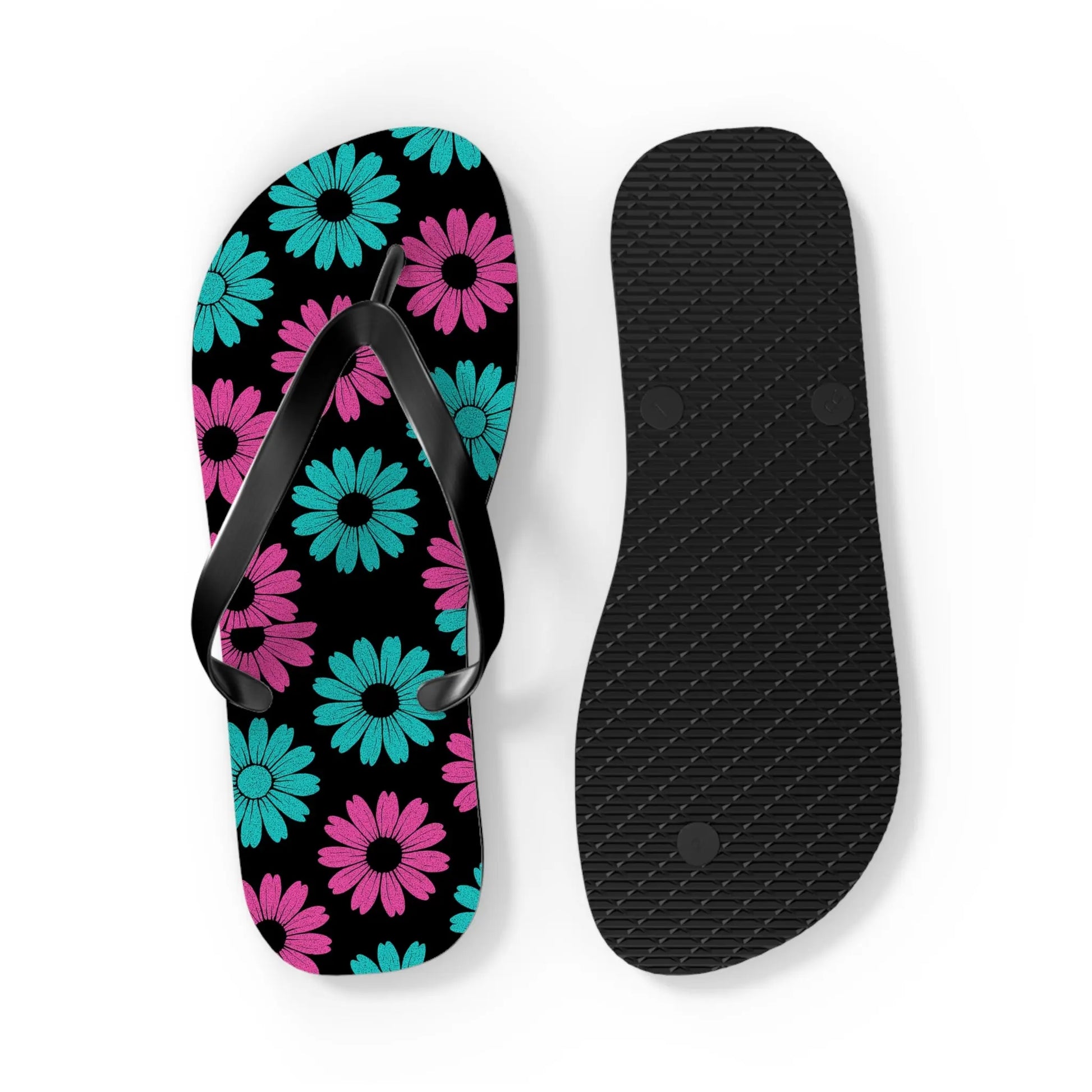 Flip Flops - Pop Art Floral Design Printify