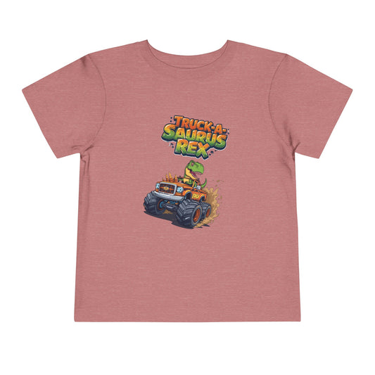 Truck-a-Saurus Rex Kids Tee | Fun Dinosaur T-Shirt, Toddler Gift, Birthday Outfit, Playtime, Summer Wear, Dino Lover Shirt