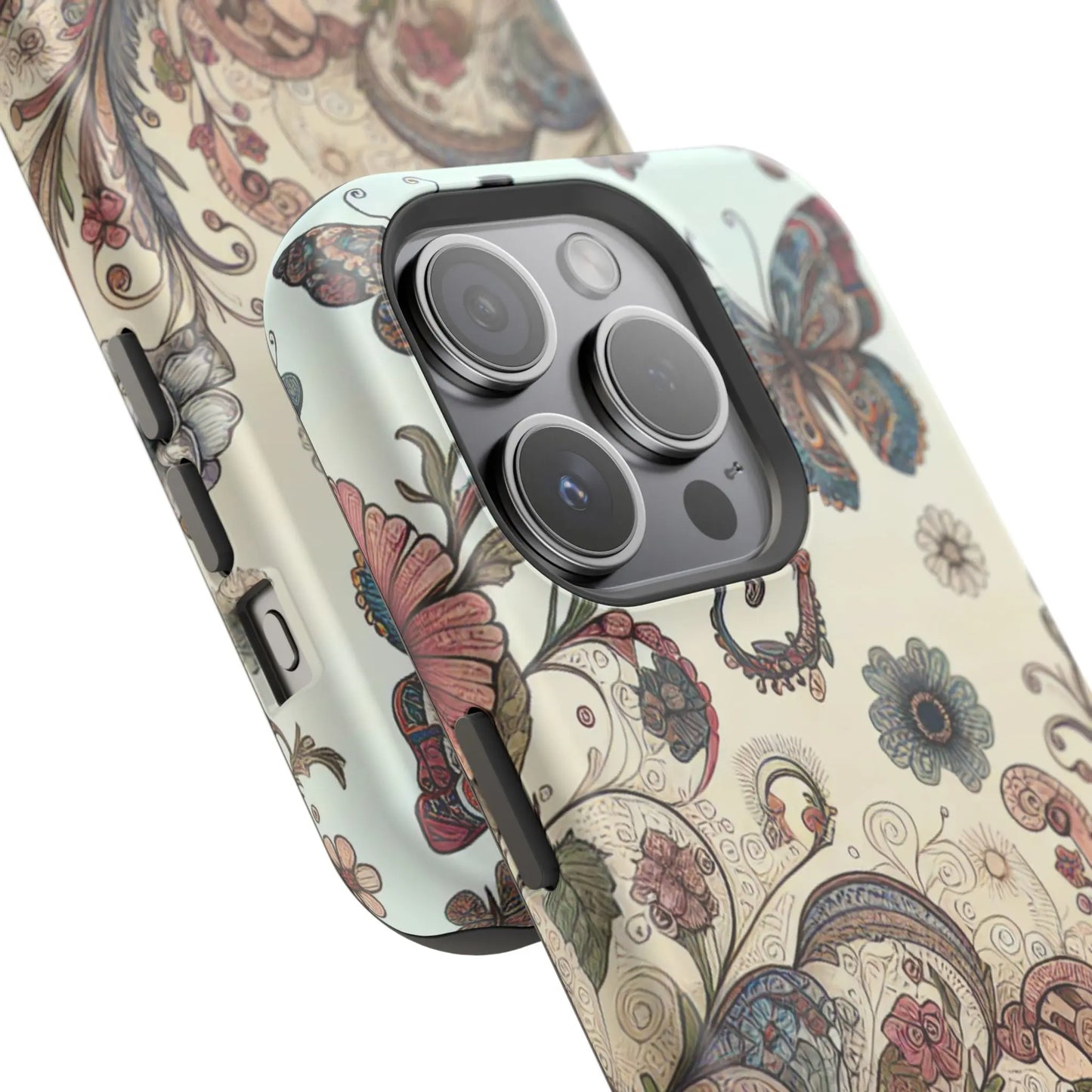 Phone Cases Whimsical Butterflies and Sunflowers Design Printify