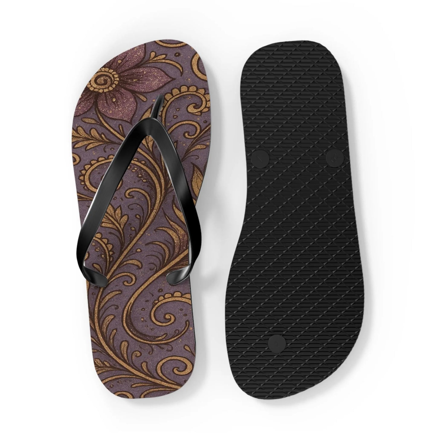 Bohemian Flip Flops | Vibrant Summer Sandals, Beach Footwear, Outdoor Style, Vacation Essentials, Festival Ready Printify