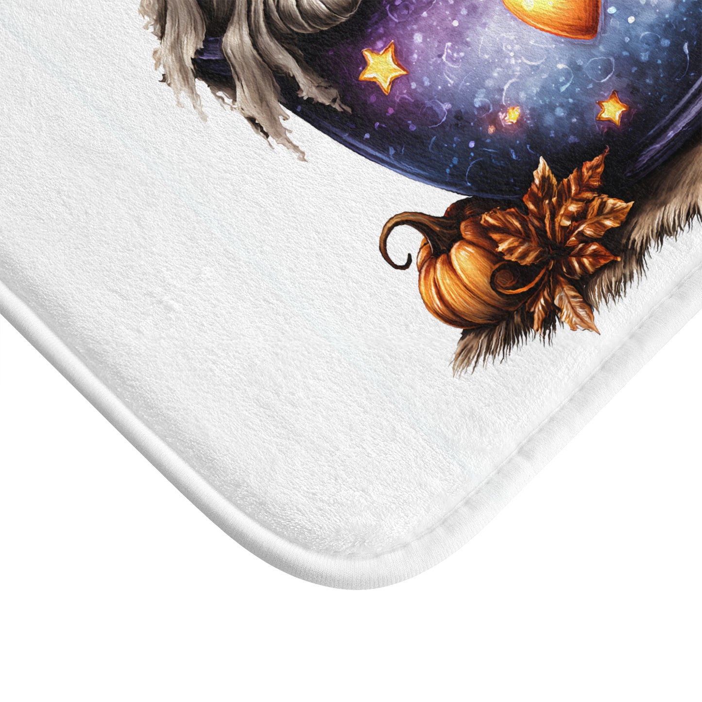 Cute Ghosts in Cup Bath Mat, Halloween Decor, Cozy Bathroom Accessory, Fall Gift, Adorable Home Accent