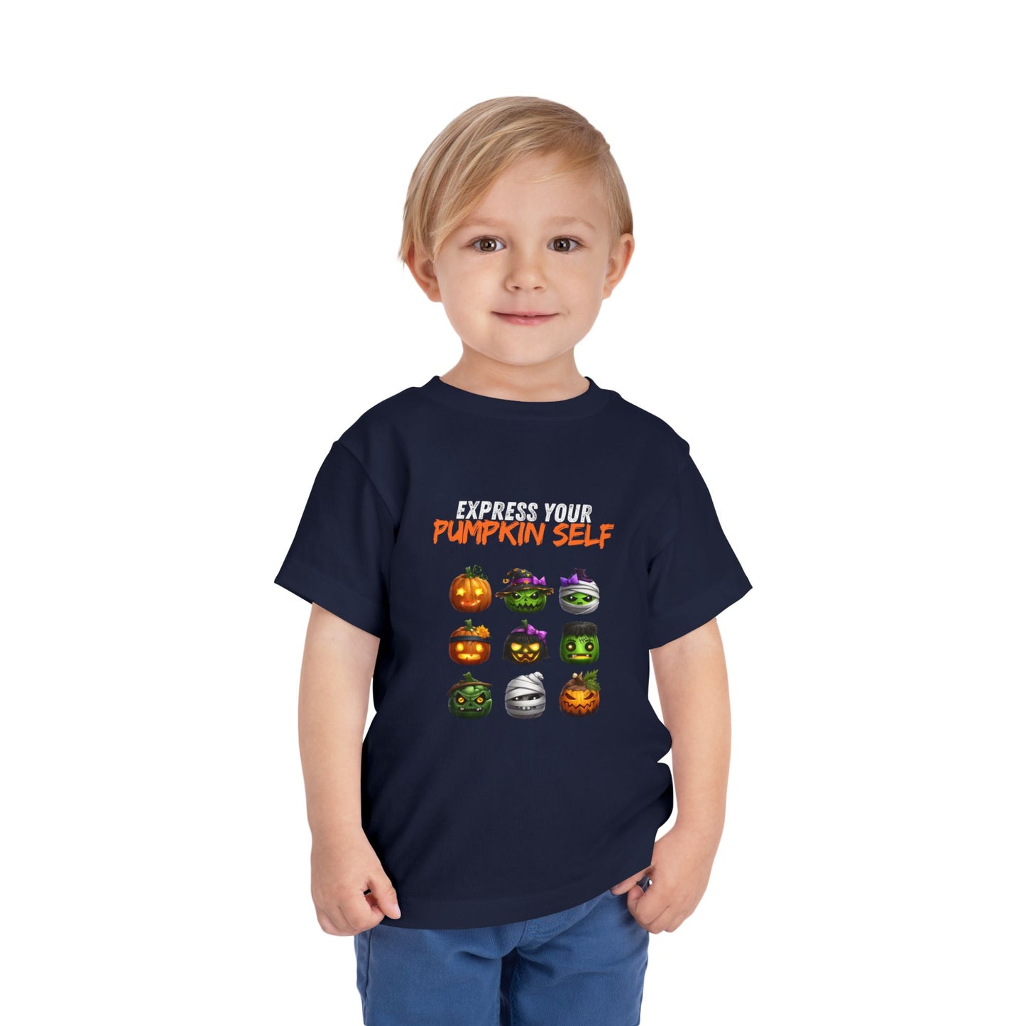 Toddler Halloween Pumpkin Tee, Kids Halloween T-Shirt, Cute Pumpkin Shirt, Toddler Pumpkin Self Tee, Trick or Treat Outfit, Fall [...]