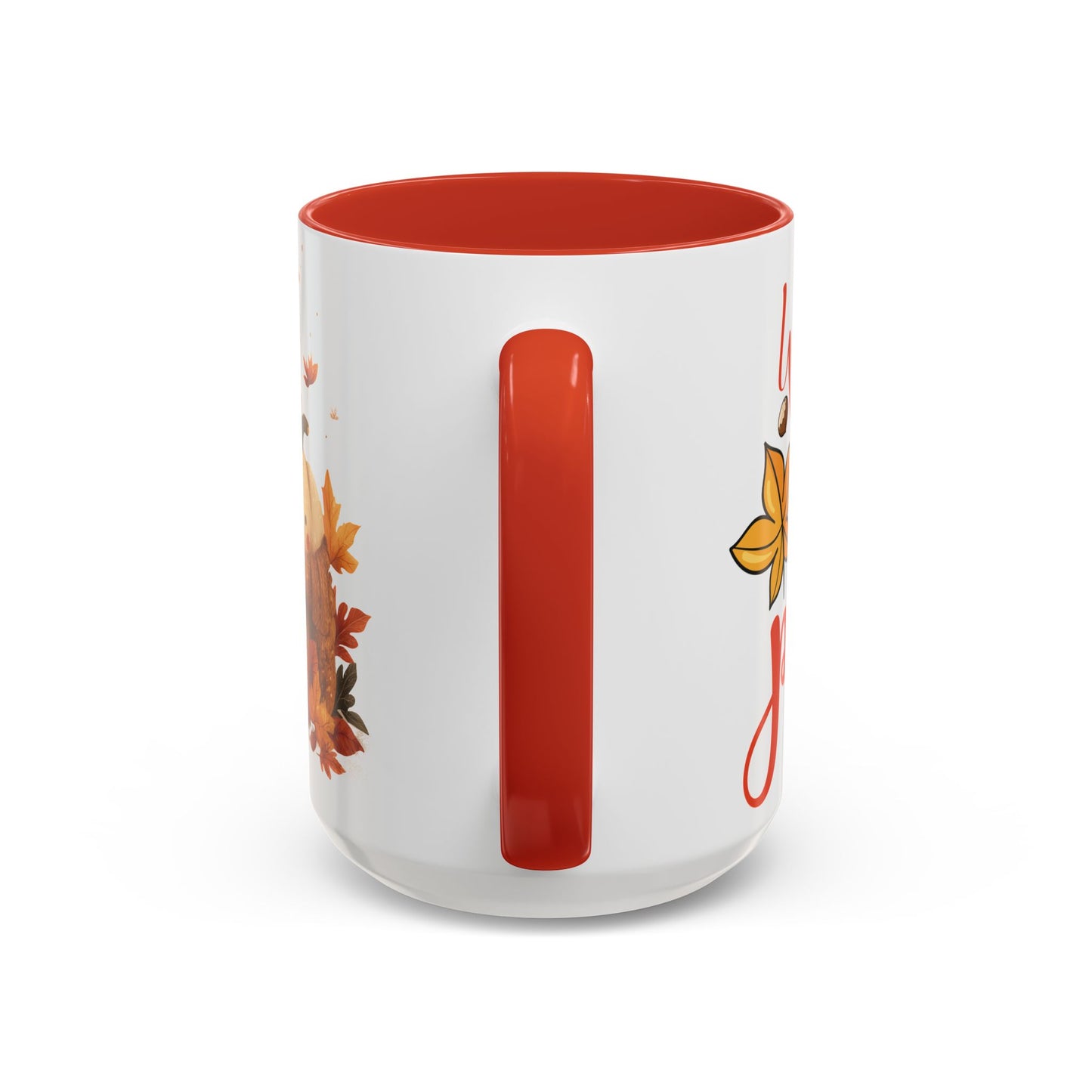 Accent Coffee Mug - Welcome to Our Patch Pumpkin Family Design