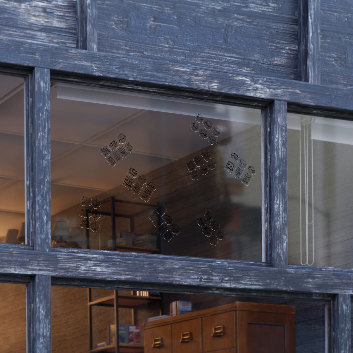 Sisterhood Sticker Bundle | 5 Sheets (125 Stickers) | White, Transparent or Holographic | Big Sister, Little Sis, Best Sister Gift