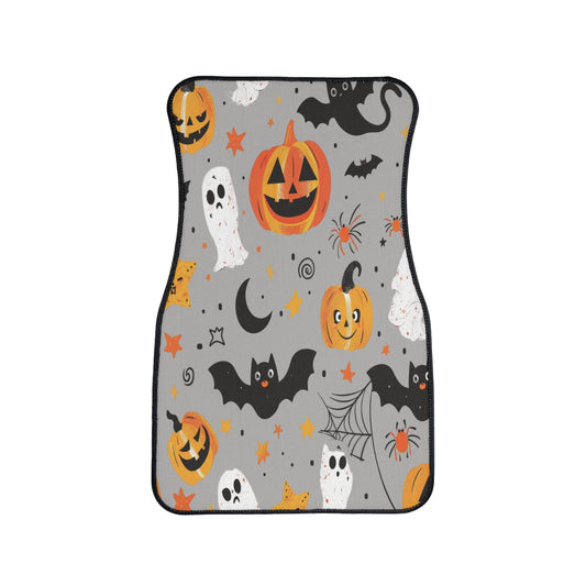 Halloween Car Floor Mats, Fun Decorative Mats for Car, Autumn Decorations, Seasonal Car Accessories, Spooky Car Accessories Printify