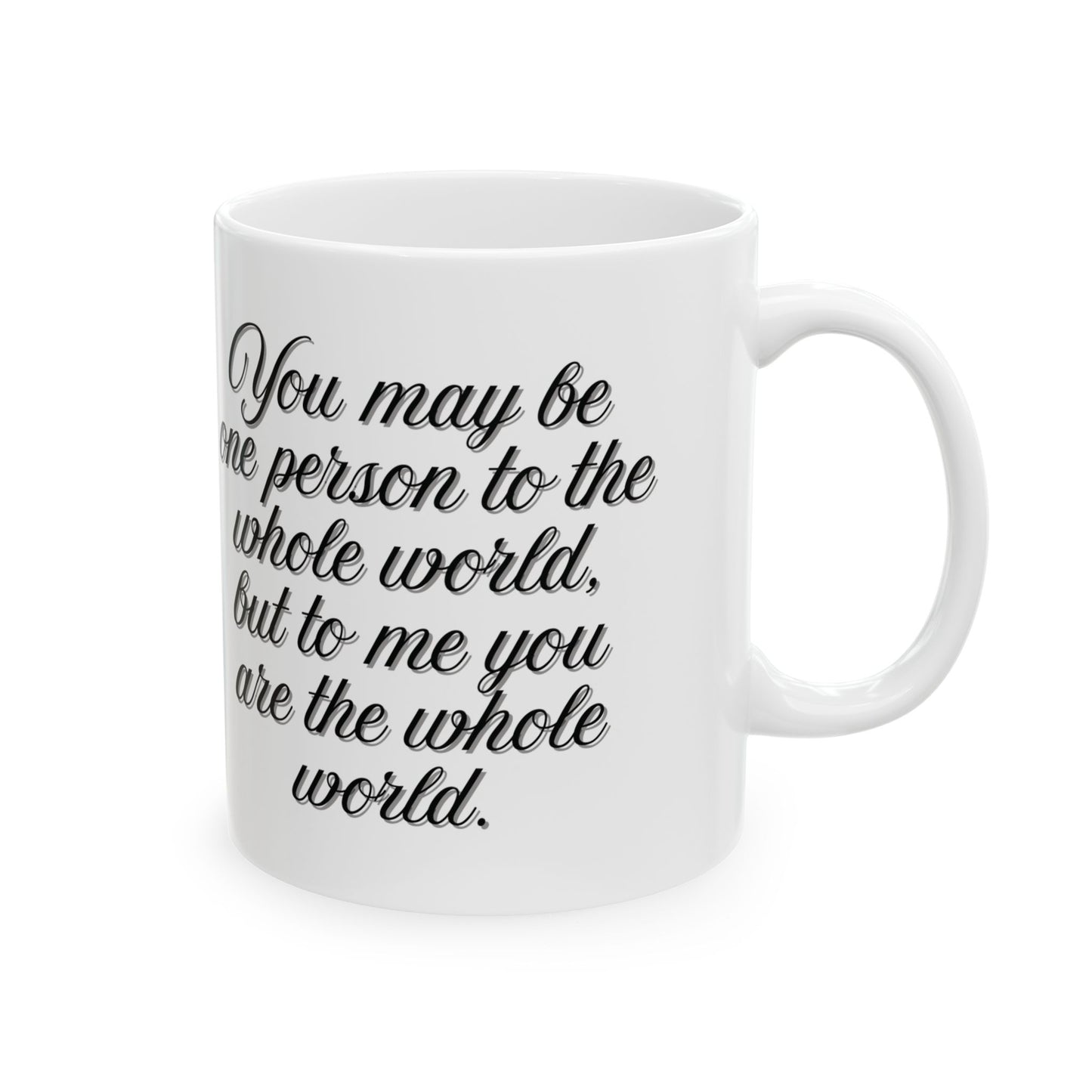 Personalized Fathers Day Mug Custom Photo Heart Coffee Cup With Name and Date Keepsake Gift 11oz 15oz