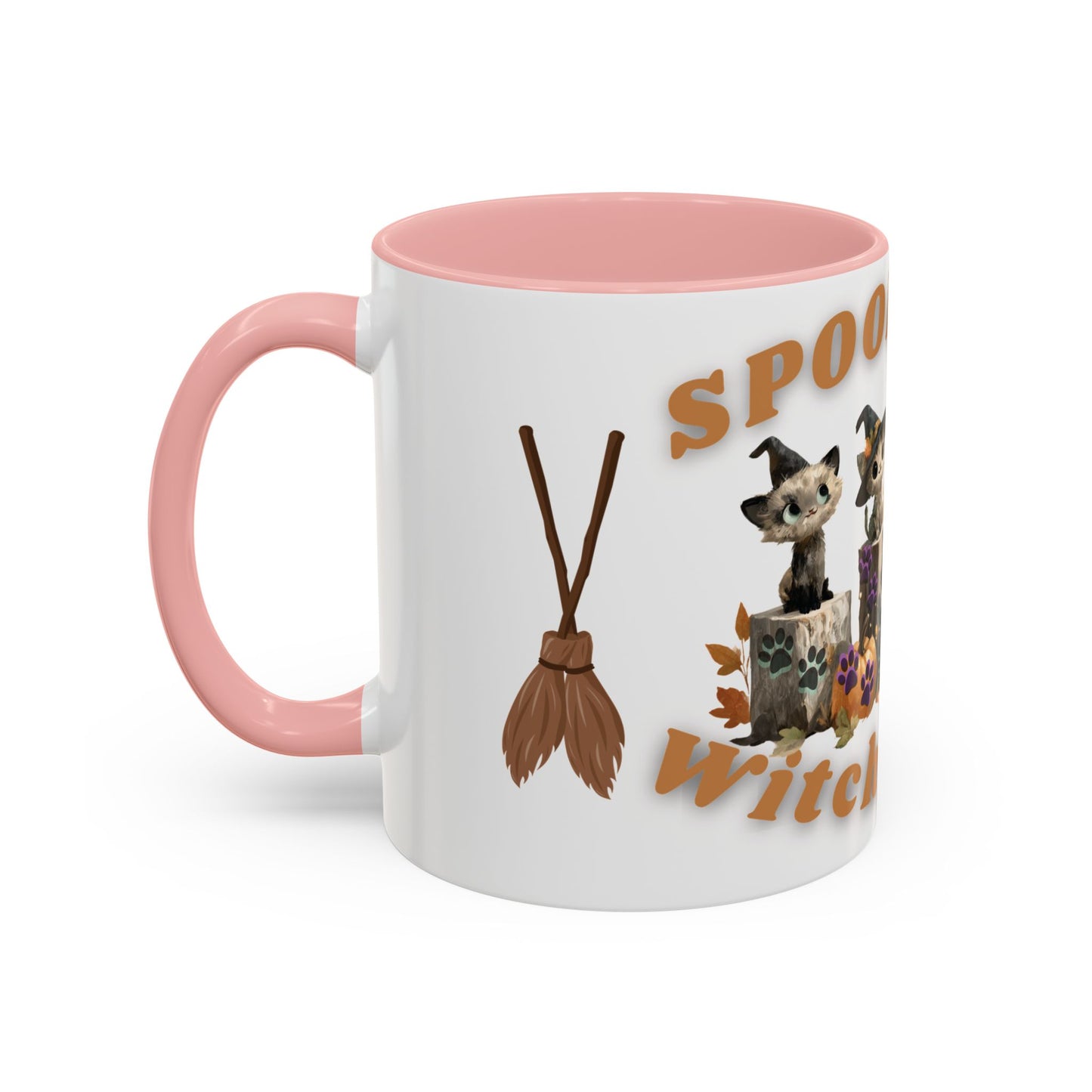 Spooky Black Cat Coffee Mug, Halloween Mug, Fall Decor, Cat Lover Gift, Witchy Paws, Seasonal Mugs