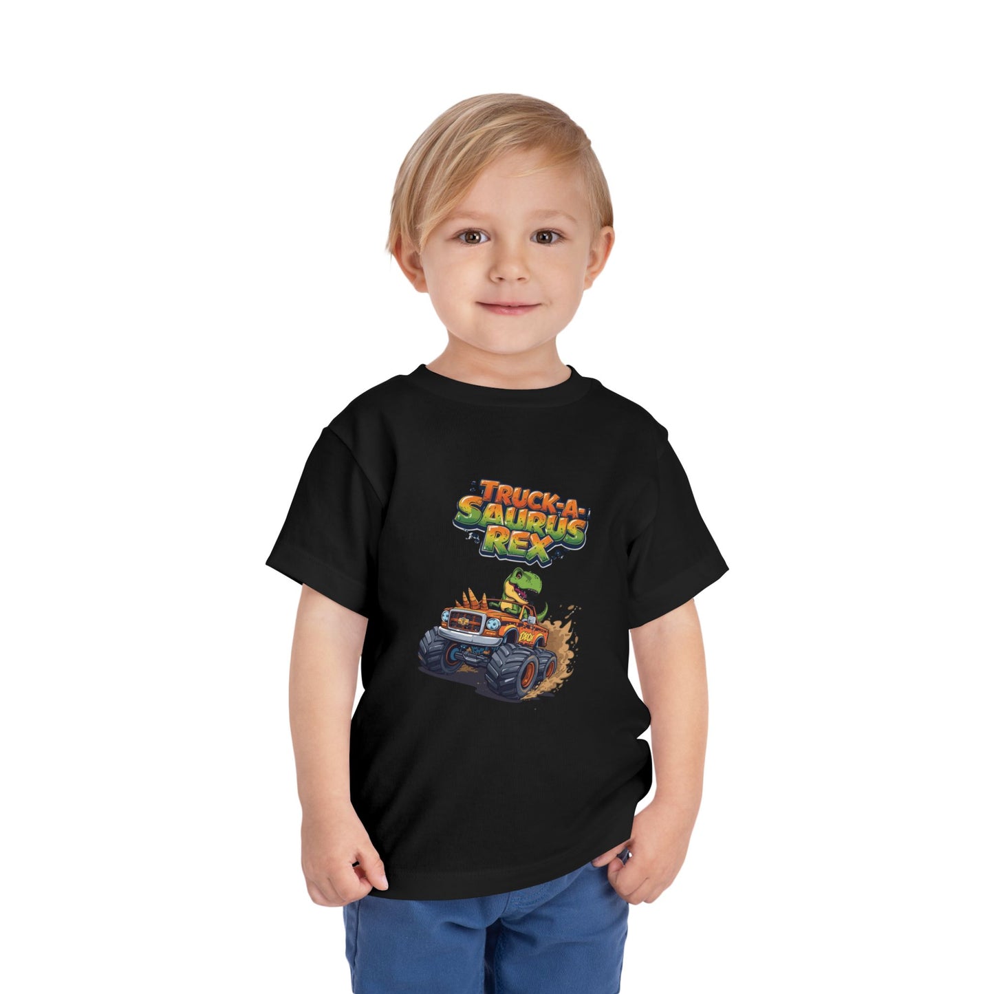 Truck-a-Saurus Rex Kids Tee | Fun Dinosaur T-Shirt, Toddler Gift, Birthday Outfit, Playtime, Summer Wear, Dino Lover Shirt