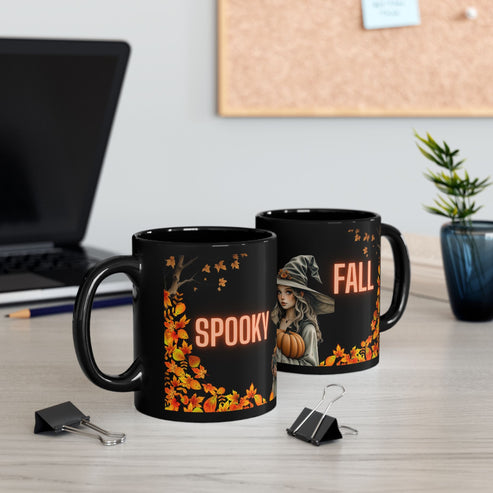 Whimsical Witch - Spooky Fall Mug - A Lid for Every Pot ~Everday Designz~