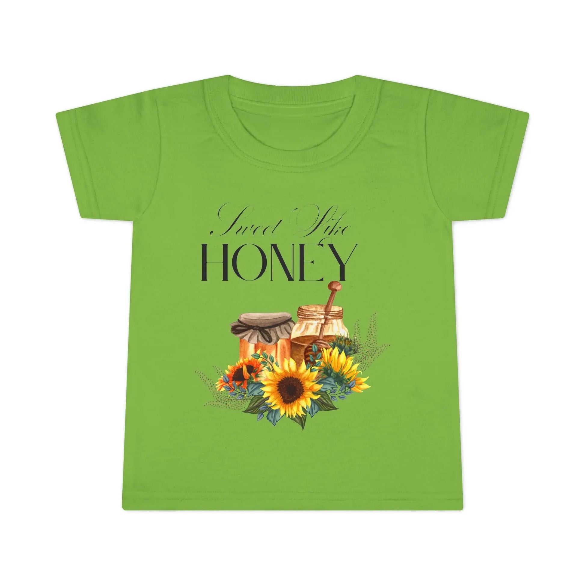 Sweet Like Honey Toddler T-Shirt, Cute Kids Apparel, Gift for Birthdays, Summer Outings, Family Gatherings, Playtime Printify