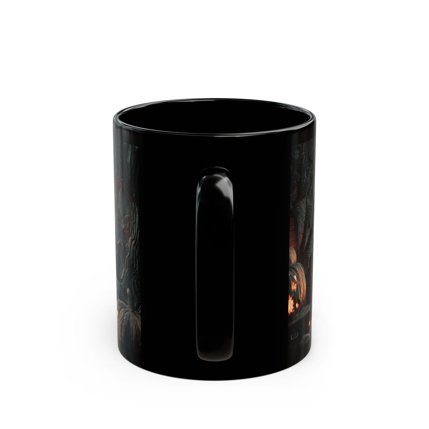 Spooky Witching Hour Mug - Perfect for Halloween Coffee Lovers, Black Ceramic Cup, Gift for Witch Fans, Unique Kitchen Decor, [...] Printify