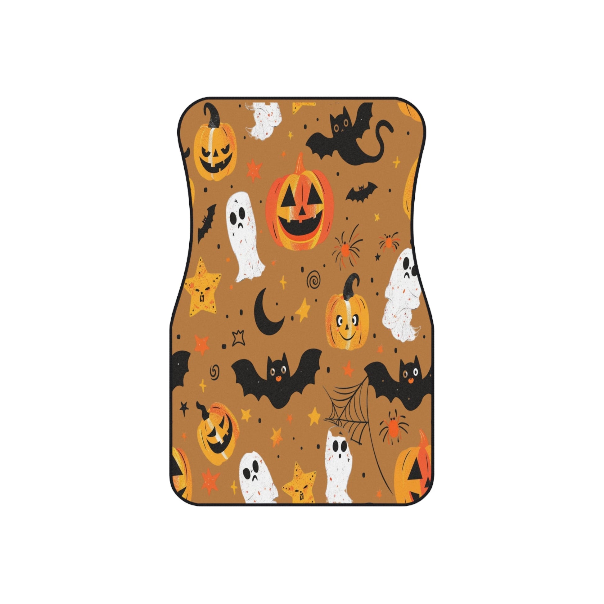 Halloween Car Mats Set, Spooky Auto Accessories, Halloween Decor, Fall Driving Gear, Seasonal Car Gifts Printify