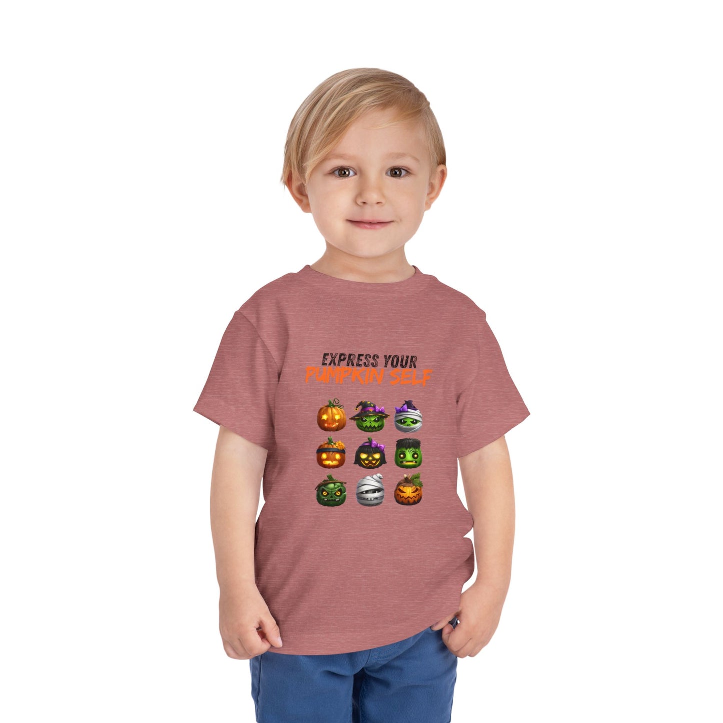 Toddler Halloween Pumpkin Tee, Kids Halloween T-Shirt, Cute Pumpkin Shirt, Toddler Pumpkin Self Tee, Trick or Treat Outfit, Fall [...]