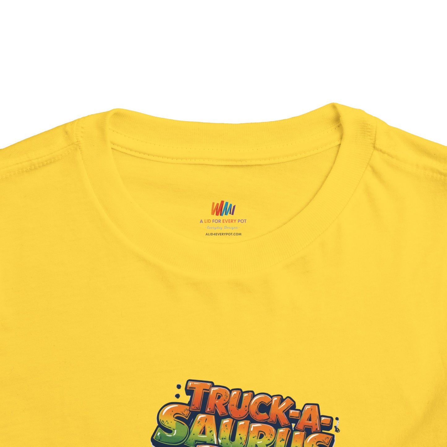 Truck-a-Saurus Rex Kids Tee | Fun Dinosaur T-Shirt, Toddler Gift, Birthday Outfit, Playtime, Summer Wear, Dino Lover Shirt