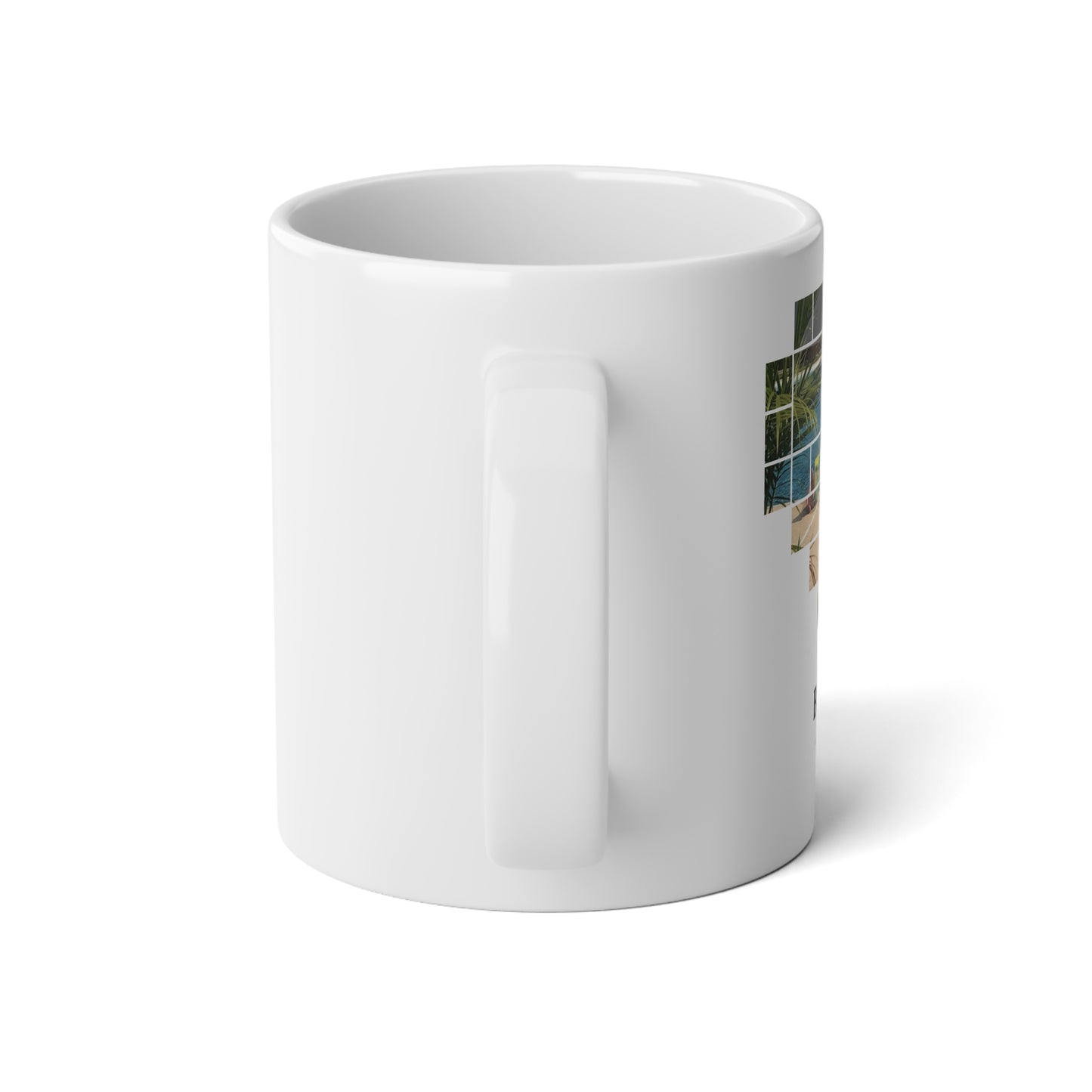 Mug Puzzle Heart Customizable Picture Text