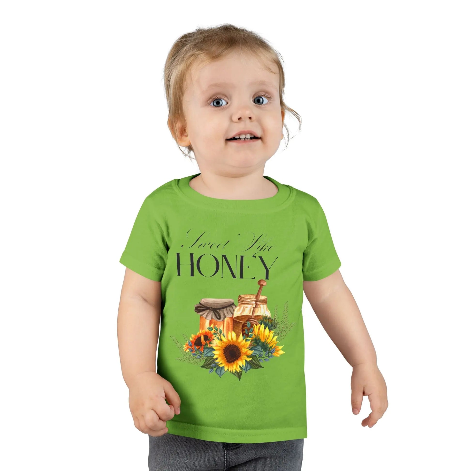 Sweet Like Honey Toddler T-Shirt, Cute Kids Apparel, Gift for Birthdays, Summer Outings, Family Gatherings, Playtime Printify