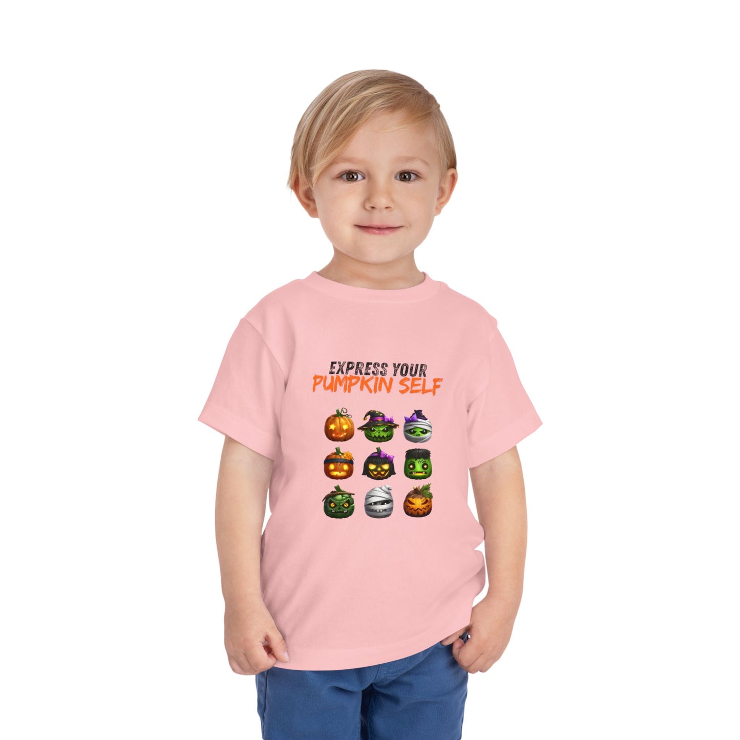 Toddler Halloween Pumpkin Tee, Kids Halloween T-Shirt, Cute Pumpkin Shirt, Toddler Pumpkin Self Tee, Trick or Treat Outfit, Fall [...]
