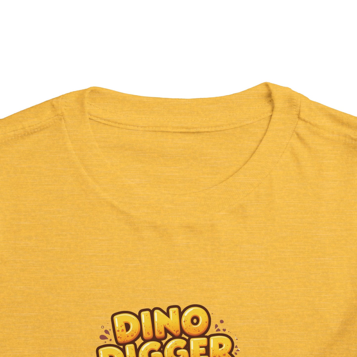 Dino Digger Toddler Tee - Fun Dino Excavator T-Shirt, Kids Gift, Birthday Outfit, Playwear, Cute Dinosaur Apparel
