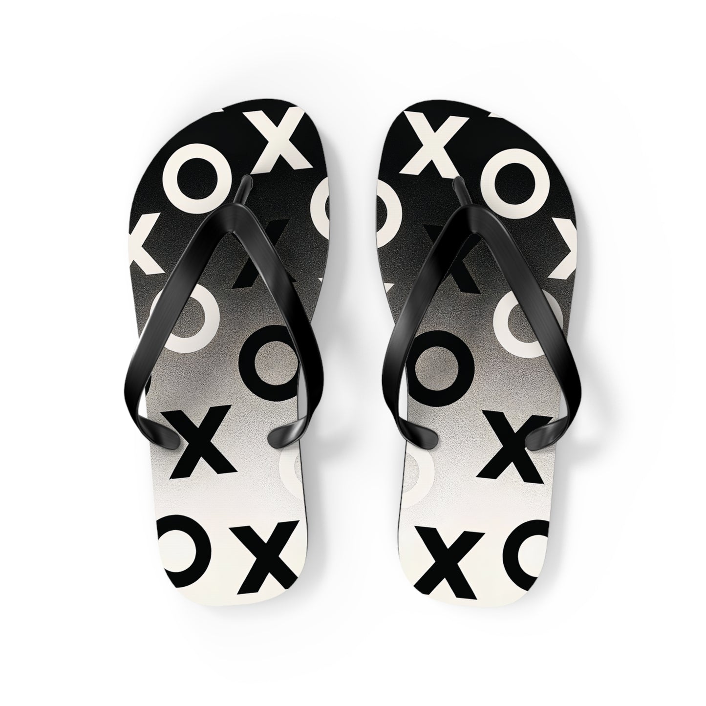 Stylish Flip Flops with Minimalist OX Design, Beach Footwear, Summer Sandals, Casual Summer Vibes, Vacation Essentials