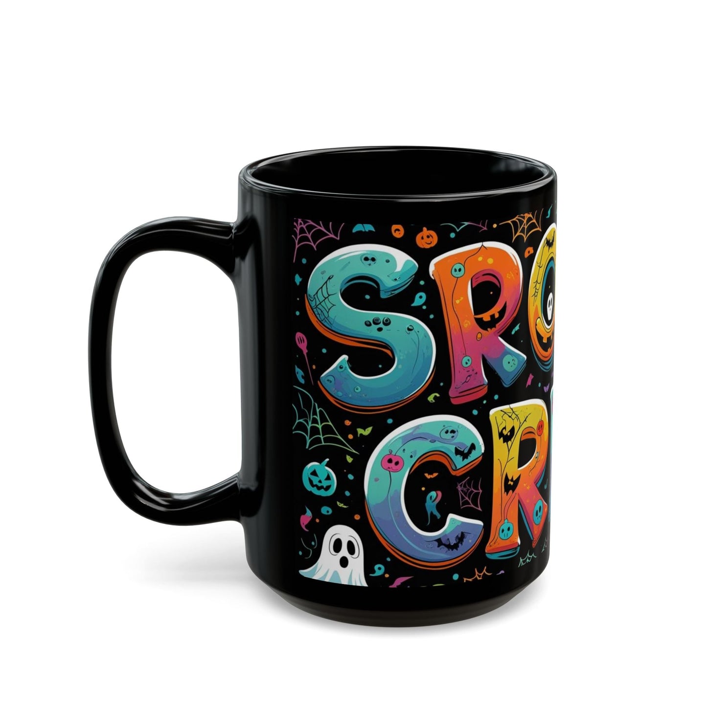 Spooky Crew Mug - Halloween Coffee Cup for Ghoulish Gatherings, Trick-or-Treating, Fall Decor, Gifts for Friends, Halloween Party Printify